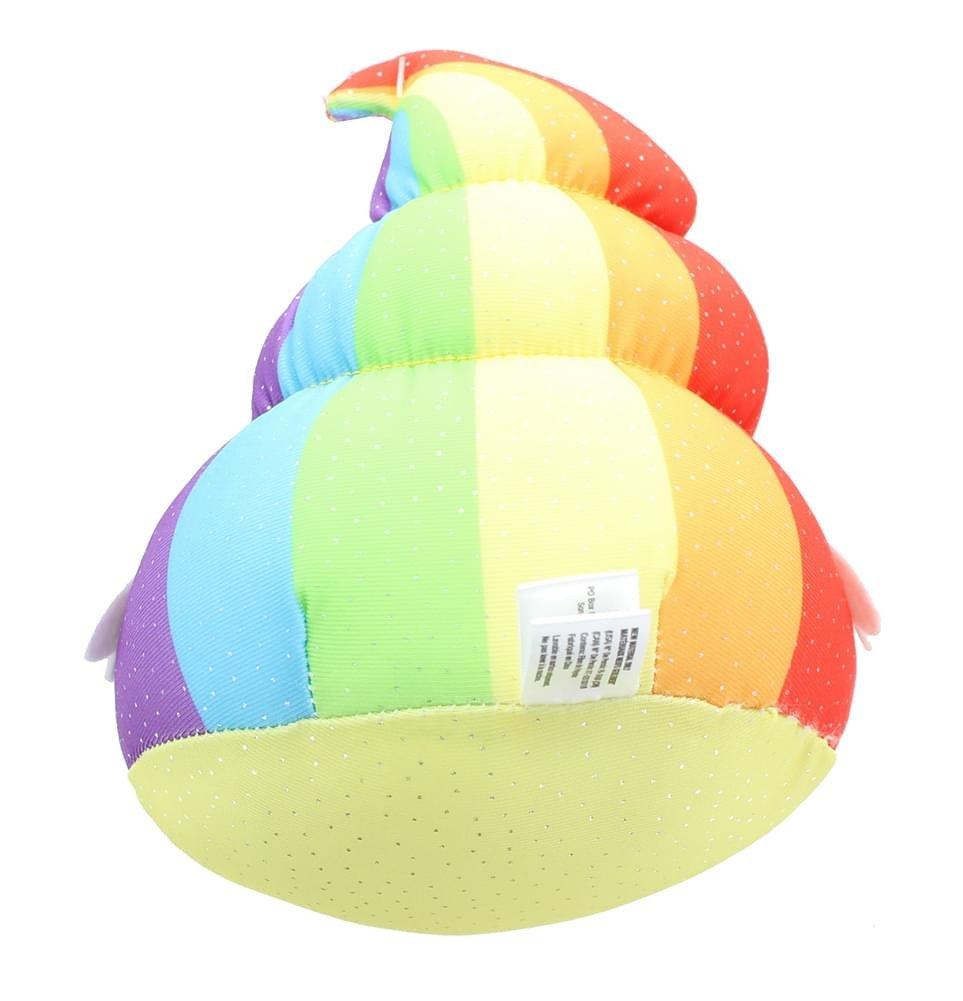 Glitter Galaxy Rainbow Poop 6-in Collectible Plush