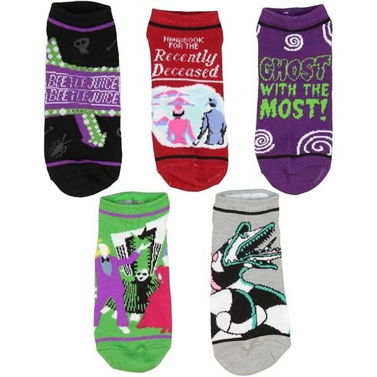 Beetlejuice Ankle Socks 5-Pack