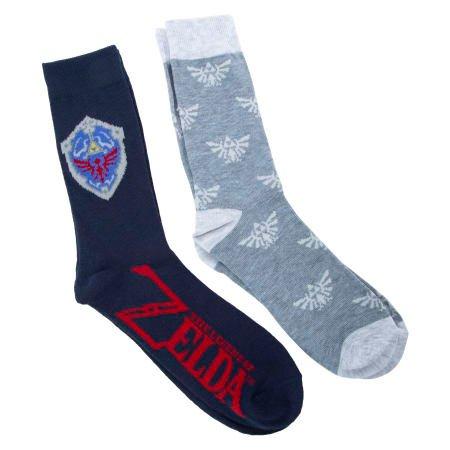 The Legend Of Zelda Crew Socks 2-Pack, High Point Design