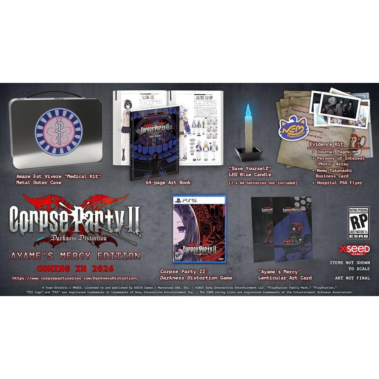Corpse Party 2: Darkness Distortion Ayame's Mercy Limited Edition - PlayStation 5