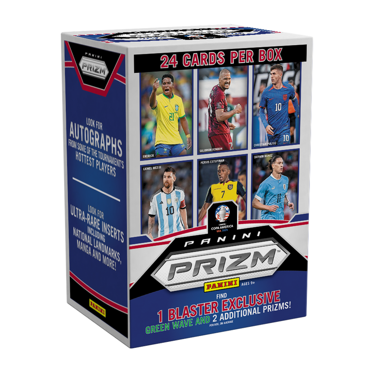 2023-24 Panini Prizm Copa America Soccer Trading Cards Blaster Box
