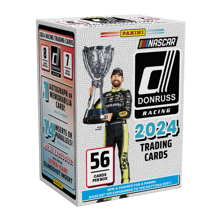 2023-24 Panini Racing Trading Cards Donruss Blaster Box (7 Packs)