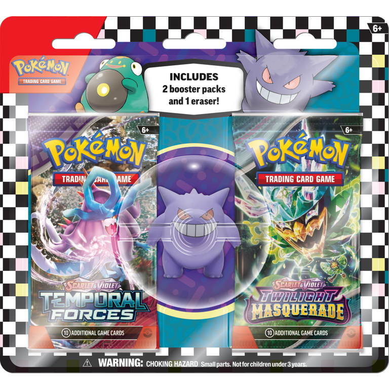 Pokemon Trading Card Game: Back to School Eraser Blister 2024 (Styles May  Vary) | GameStop