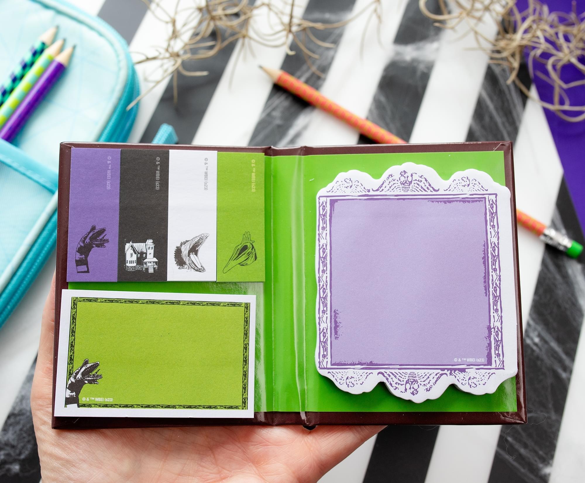 Beetlejuice Handbook For The Recently Deceased Sticky Note and Tab Box Set