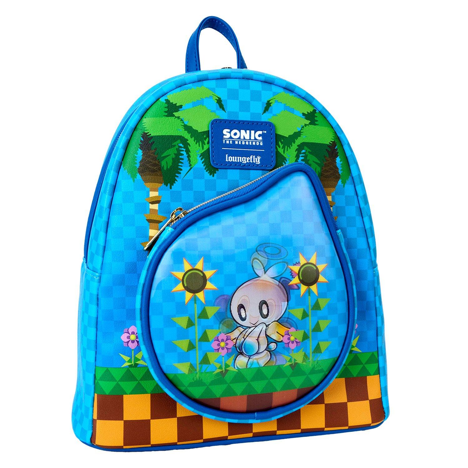 Loungefly Sonic the Hedgehog Chaos Garden Lenticular Mini