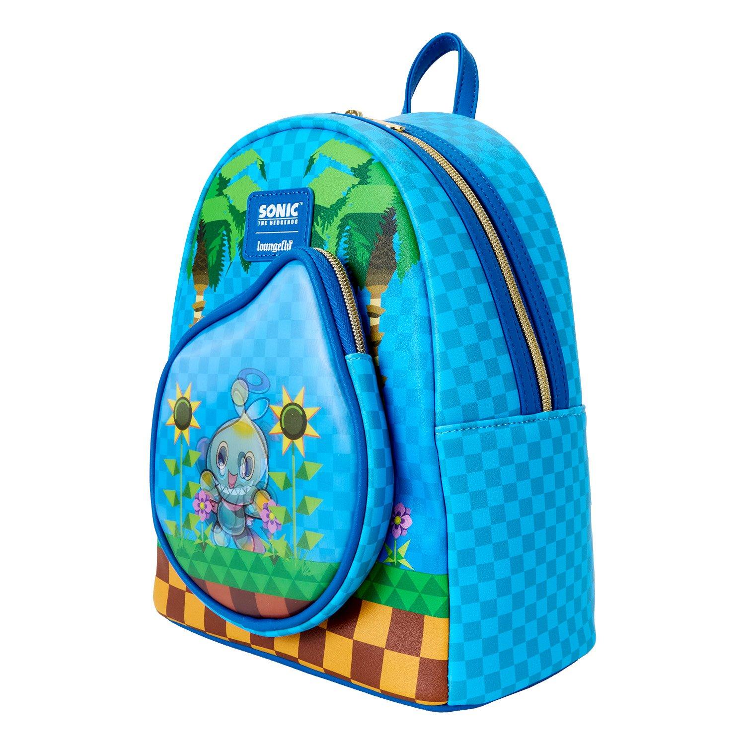 Loungefly Sonic the Hedgehog Chaos Garden Lenticular Mini