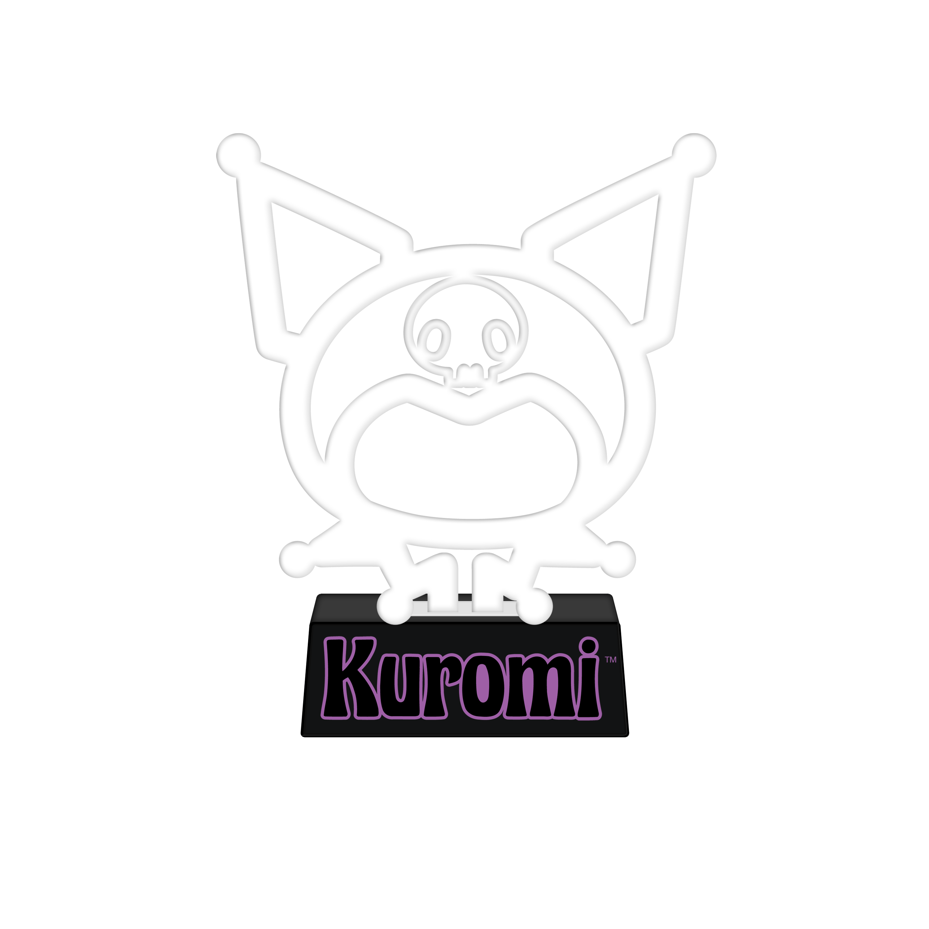 Sanrio Kuromi Head Boxed Neon LED Lamp | GameStop