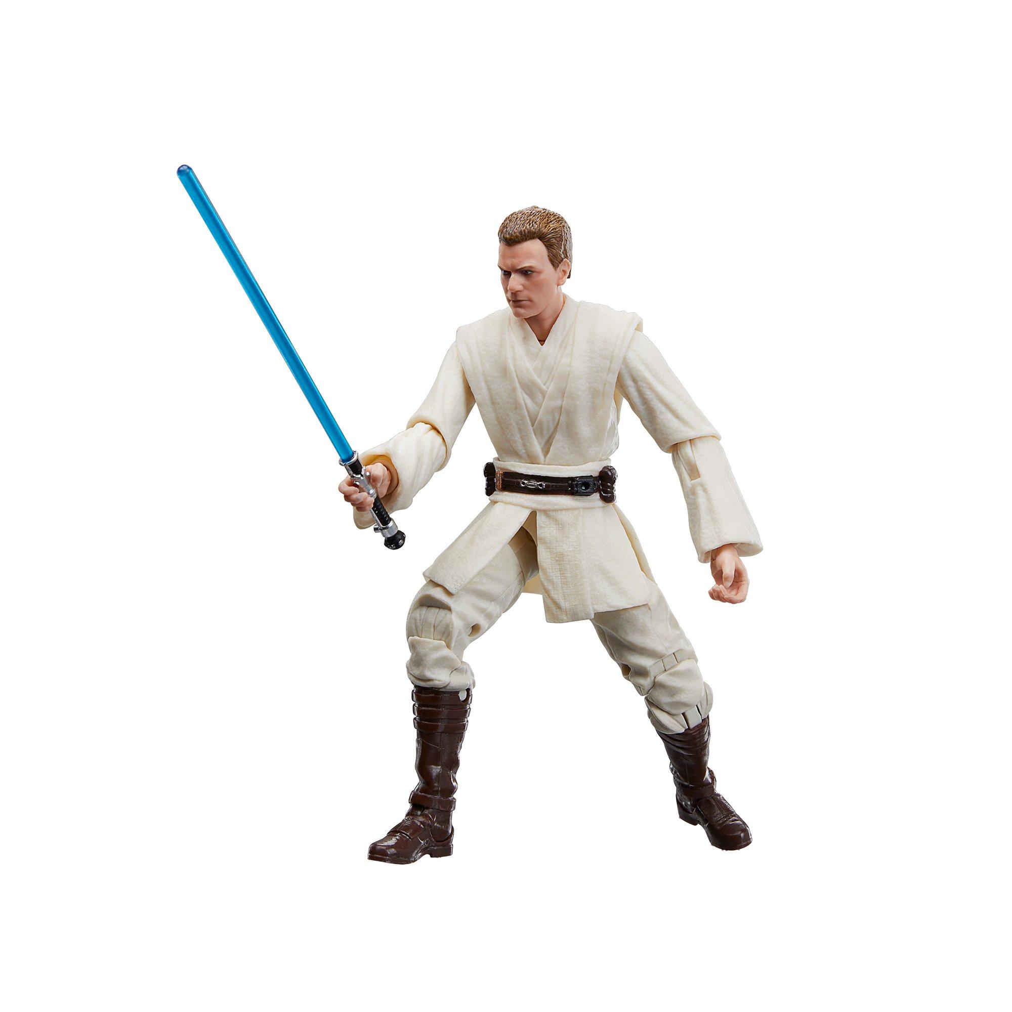 Hasbro Star Wars The Black Series Star Wars: The Phantom Menace Qui-Gon Jinn, Obi-Wan Kenobi, Dauth Maul Action Figure Set GameStop Exclusive