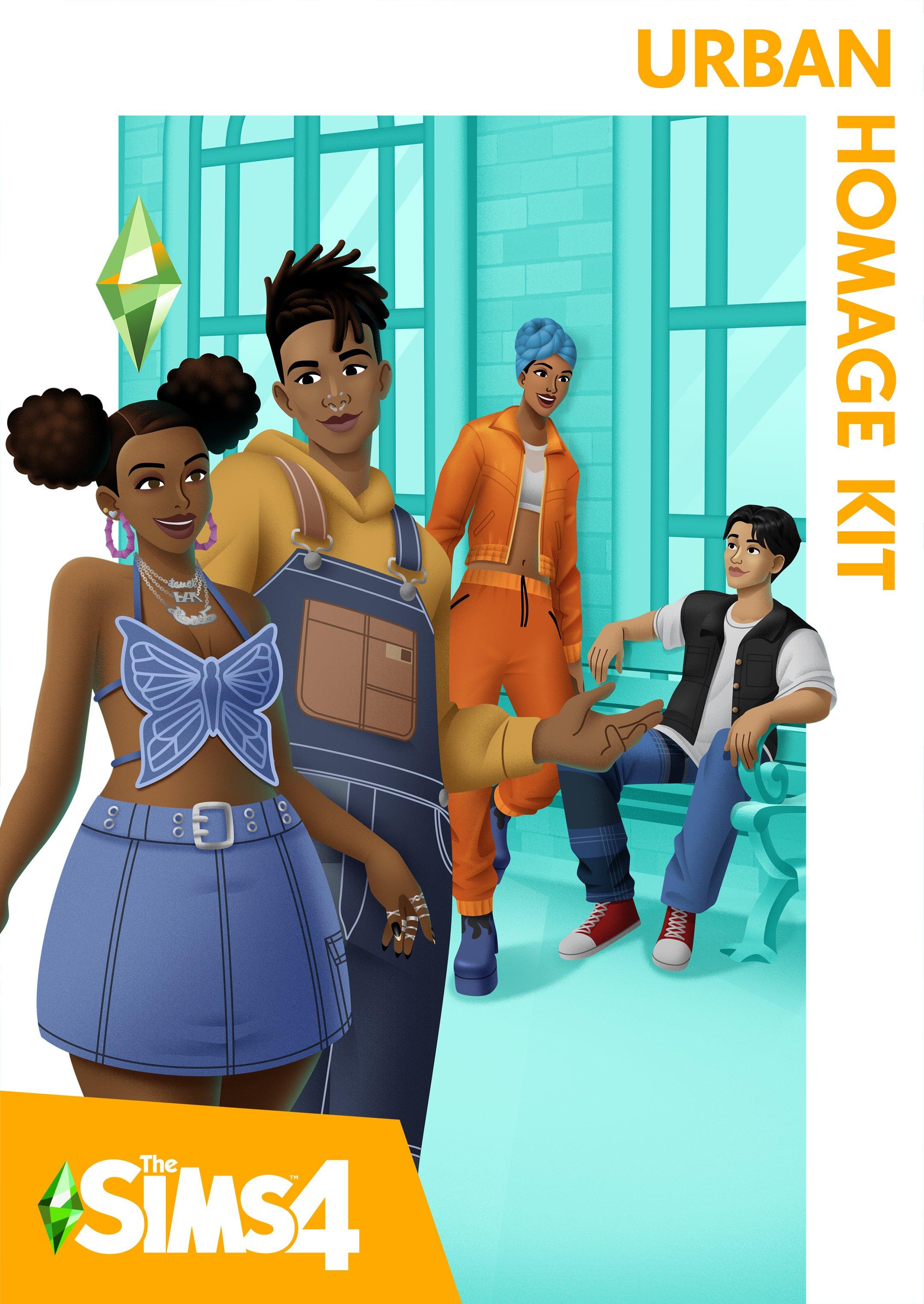 The Sims 4 Urban Homage Kit - PC EA app | GameStop
