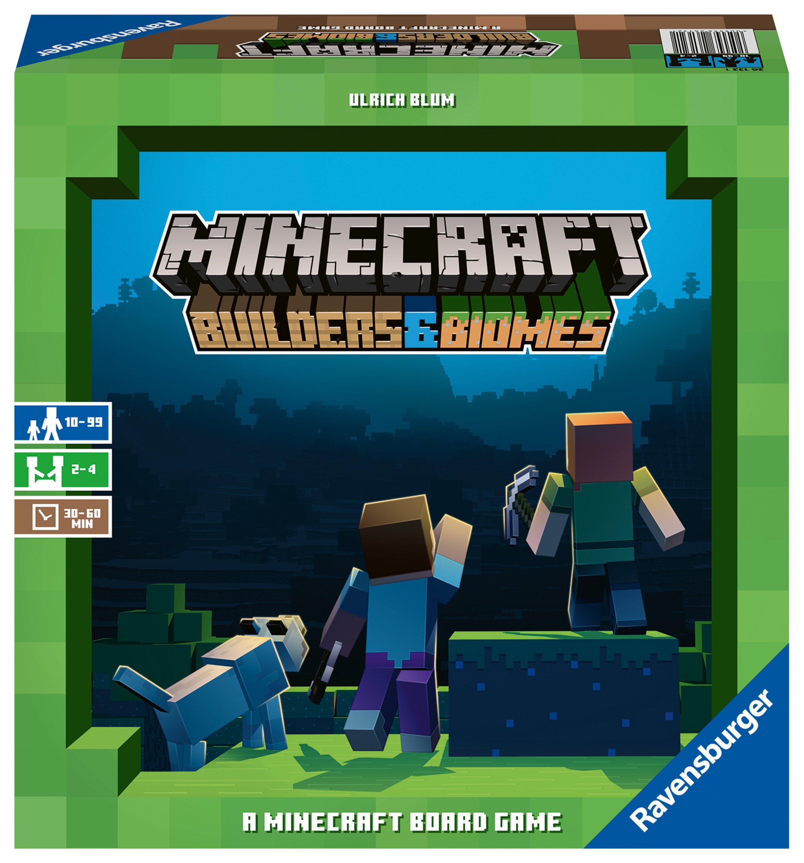 10:10 Games Minecraft: Builders and Biomes Board Game