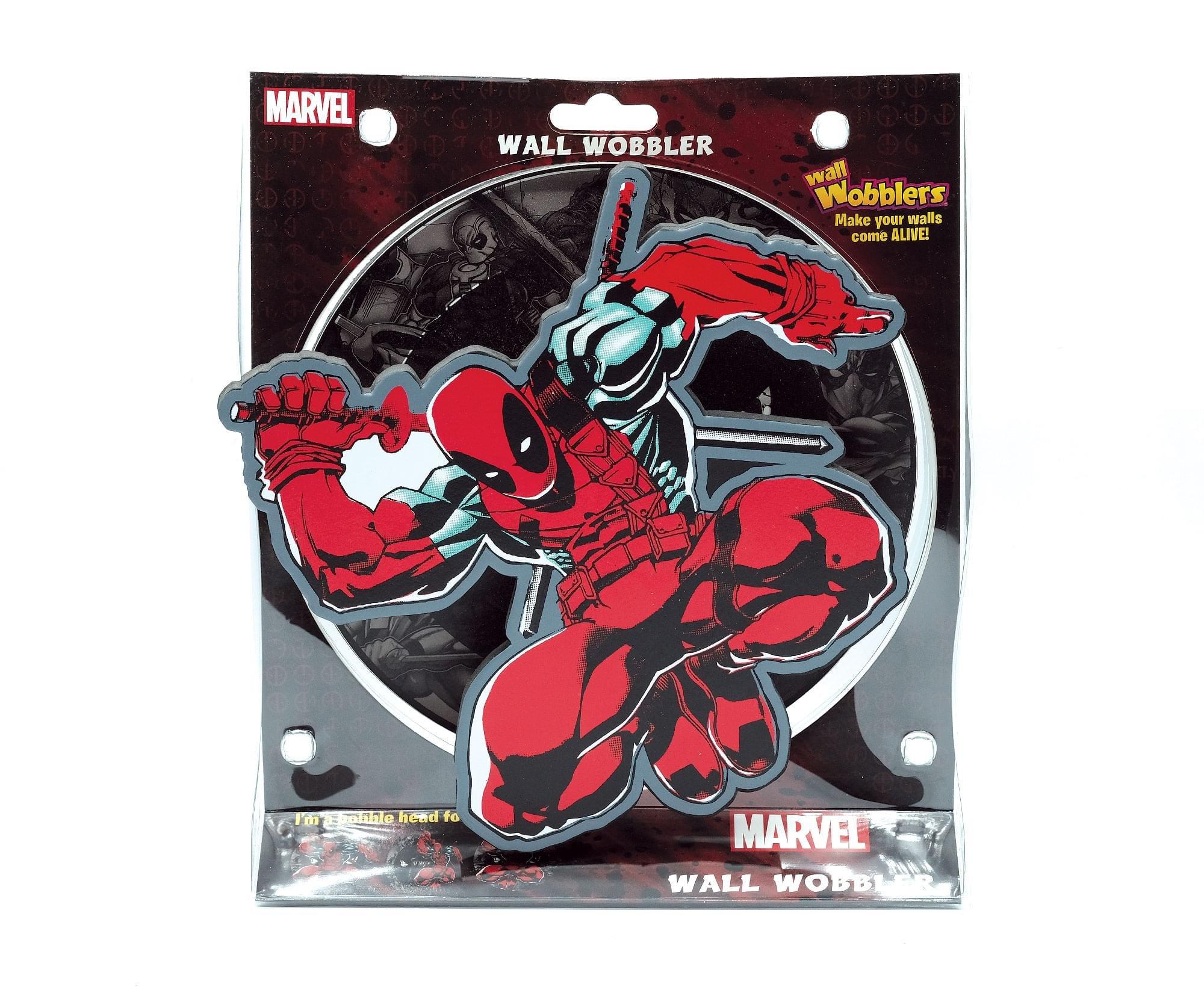 Marvel Comics Deadpool Grab Your Sword 3D 9-in Wall Wobbler Art