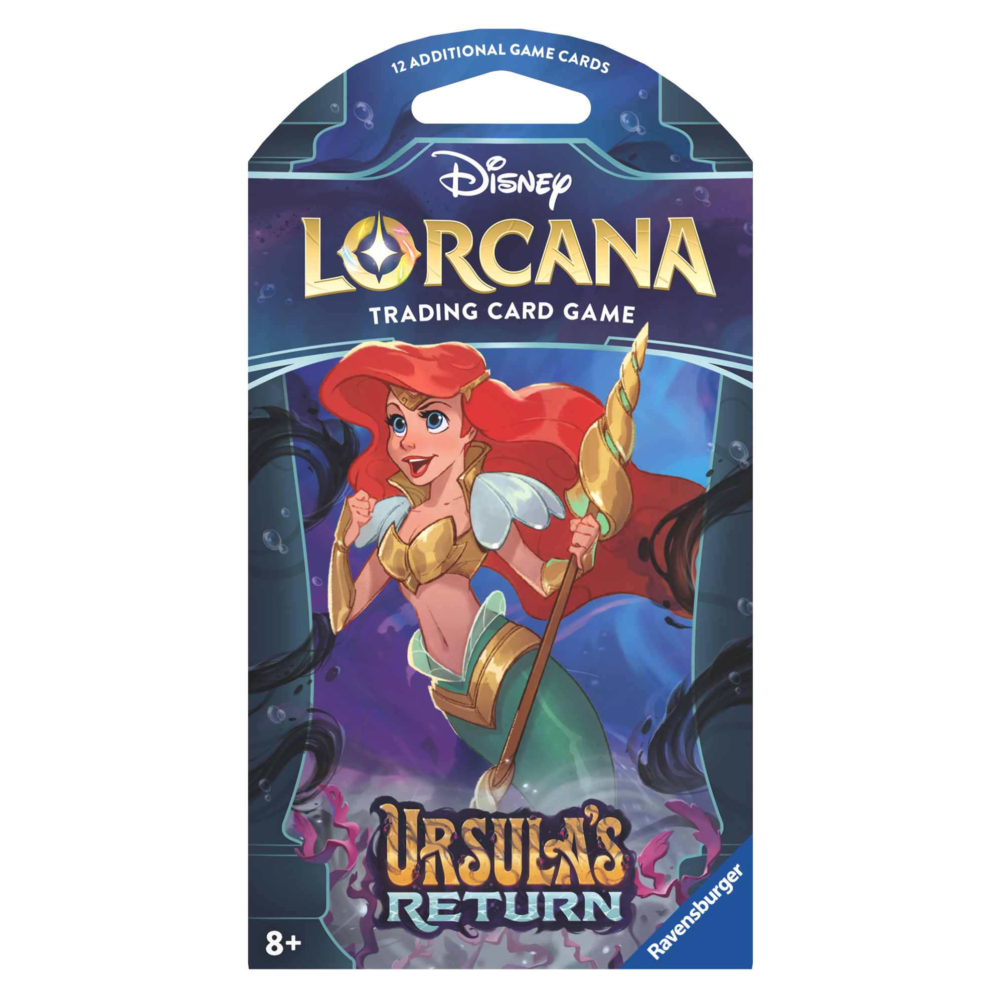 Disney Lorcana Trading Card Game: Chapter 4 Ursula's Return Booster Pack (Styles May Vary)