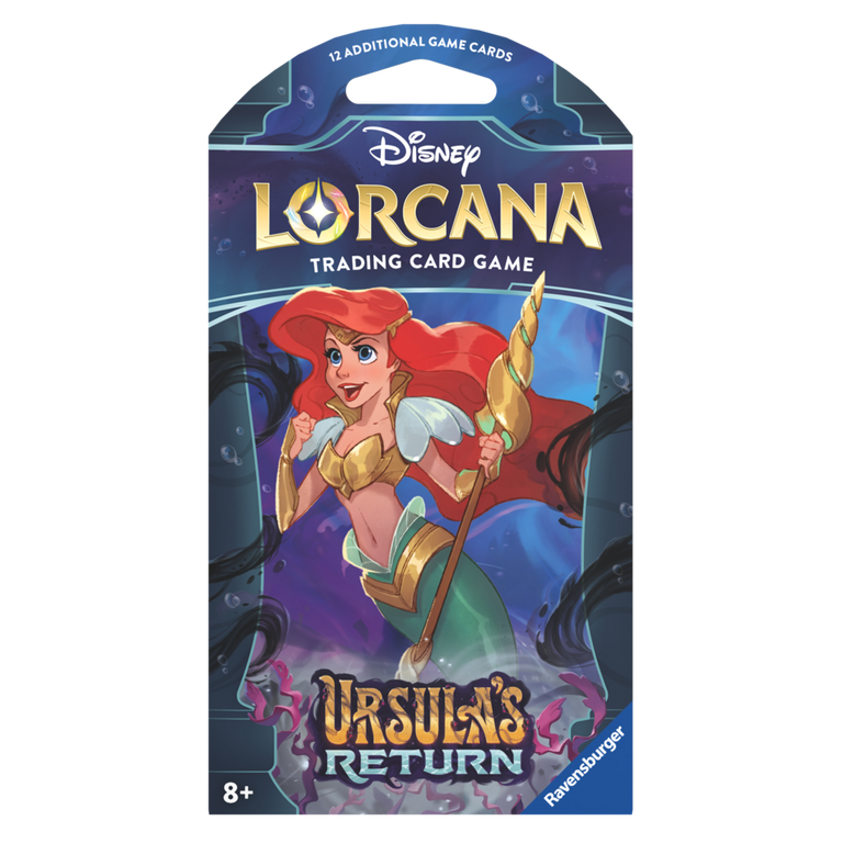 disney lorcana card packs Lorcana TCG: Shimmering Skies: Sleeved Booster Pack Art Bundle (Set of main image 1