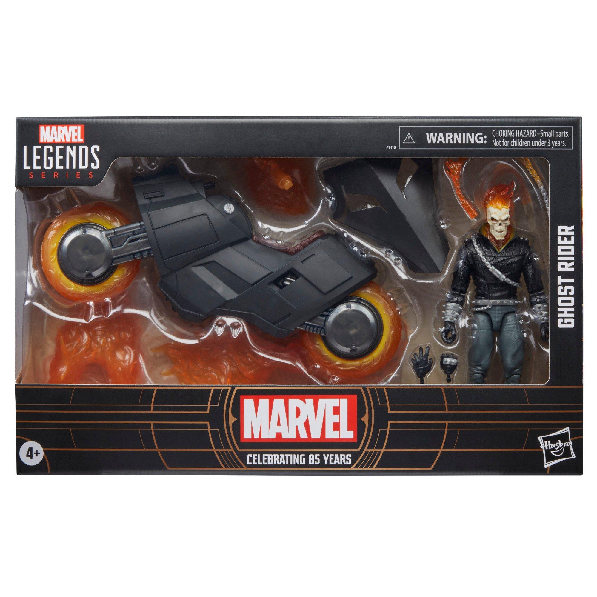 Hasbro Marvel Legends Ghost Rider 85th Anniversary Hell Cycle 6-in Action Figure
