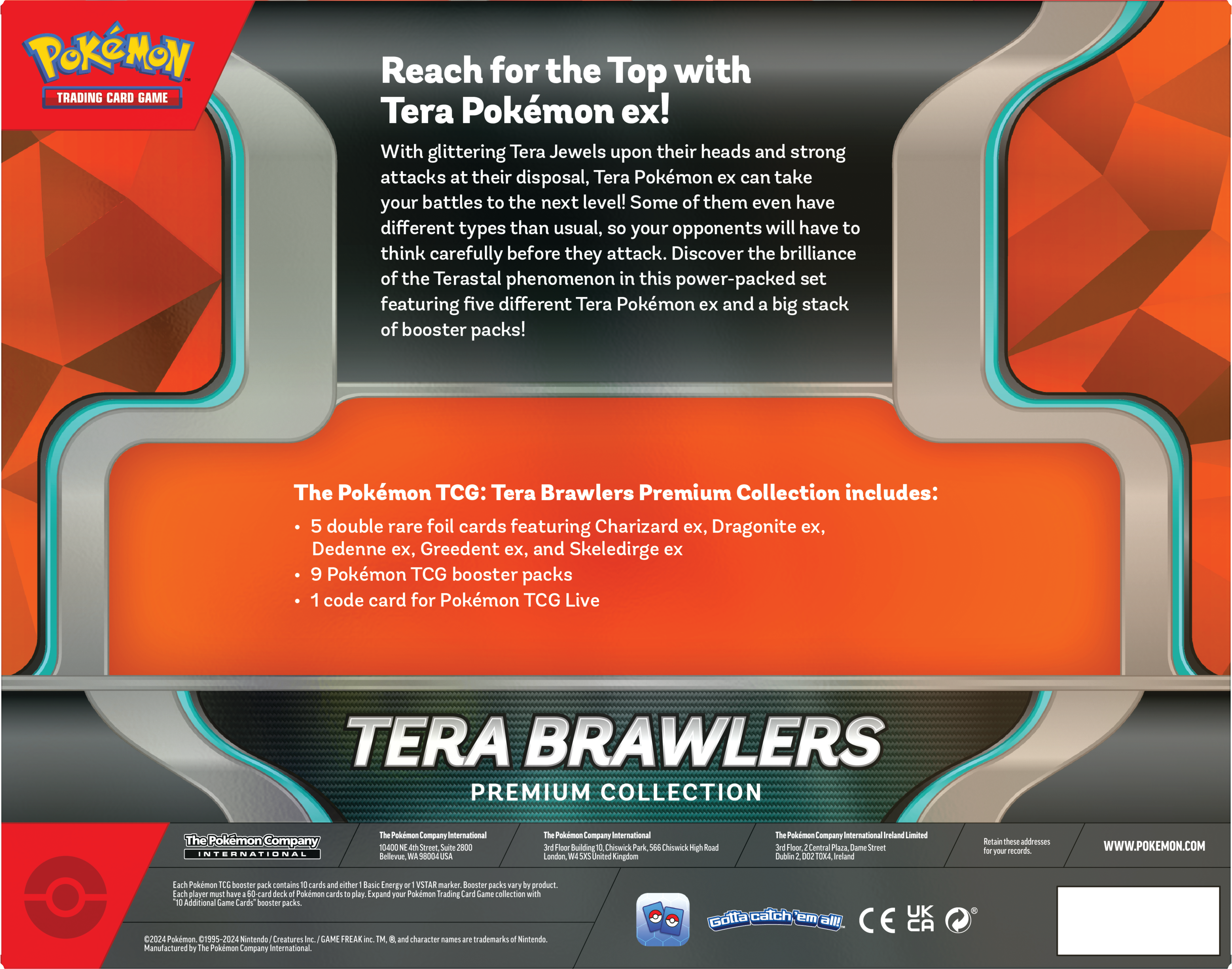 Pokemon Trading Card Game: Tera Brawlers Premium Collection GameStop Exclusive