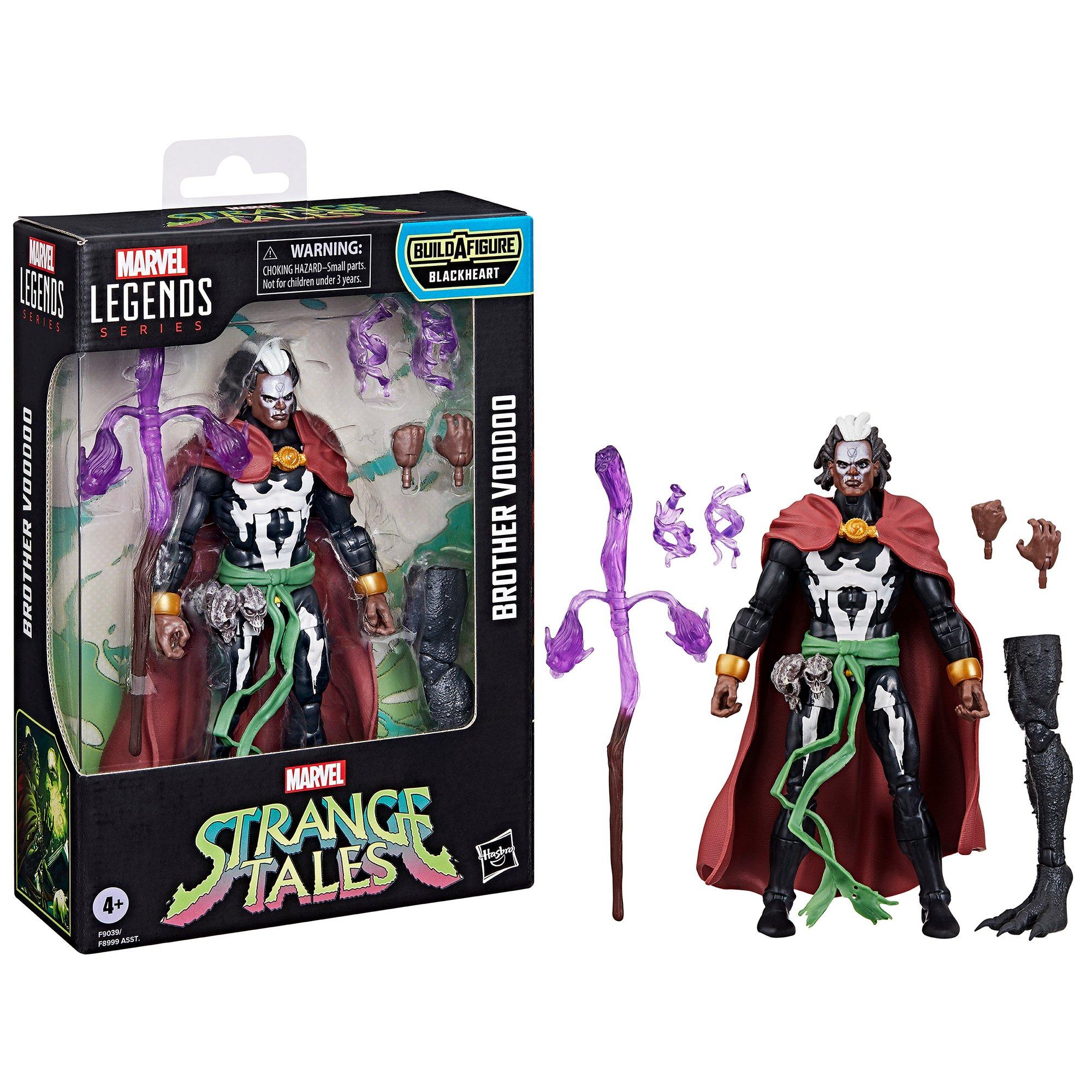 Hasbro Marvel Legends Series Brother Voodoo 6-in Action Figure (Build-A-Figure Blackheart