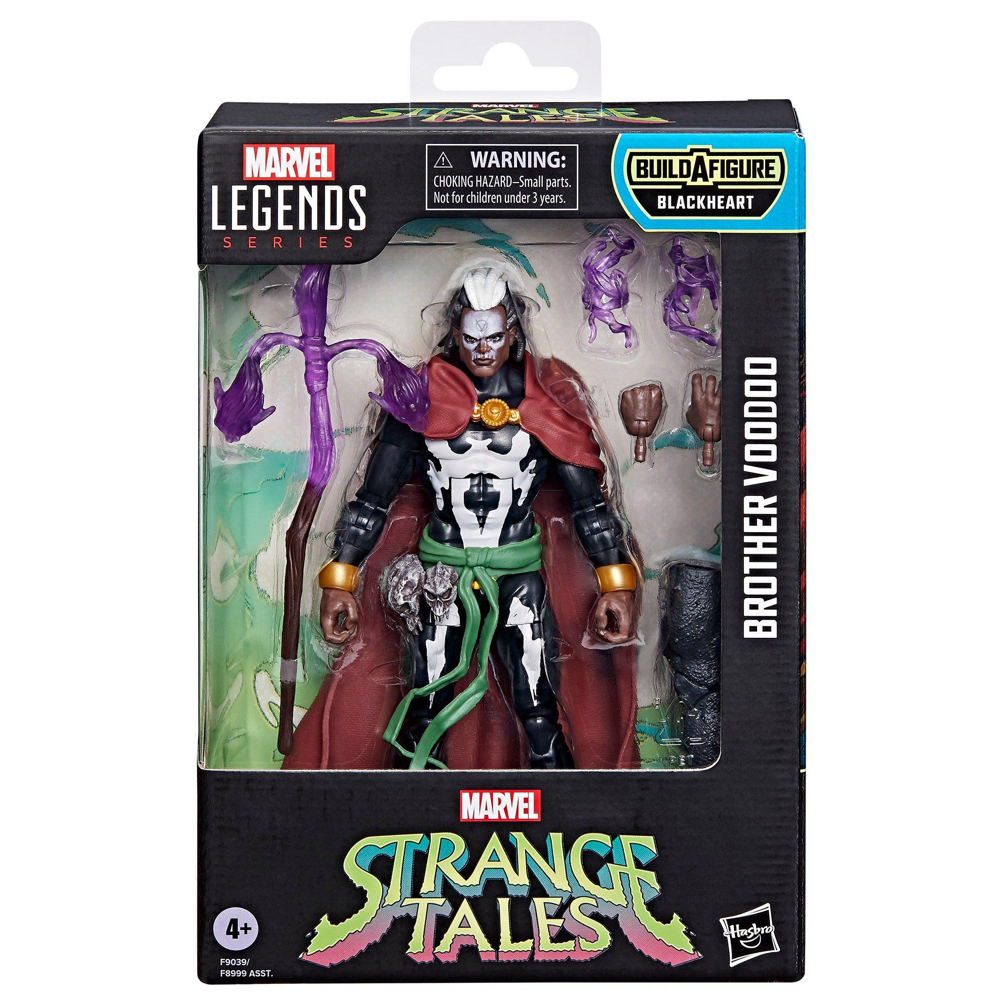 Hasbro Marvel Legends Series Brother Voodoo 6-in Action Figure (Build-A-Figure Blackheart