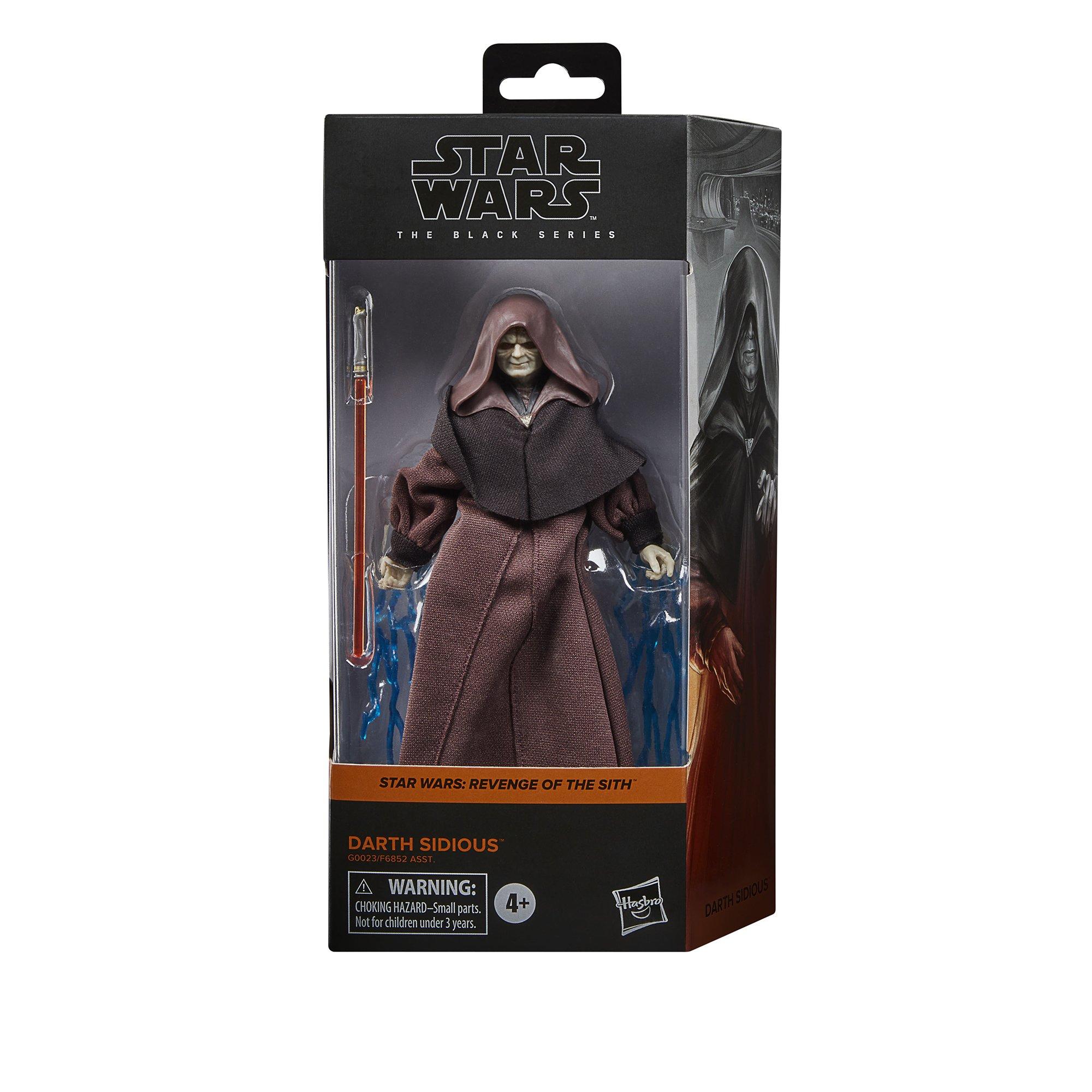 Hasbro Star Wars The Black Series Star Wars: Revenge Of The Sith Darth Sidious 6-in Action Figure