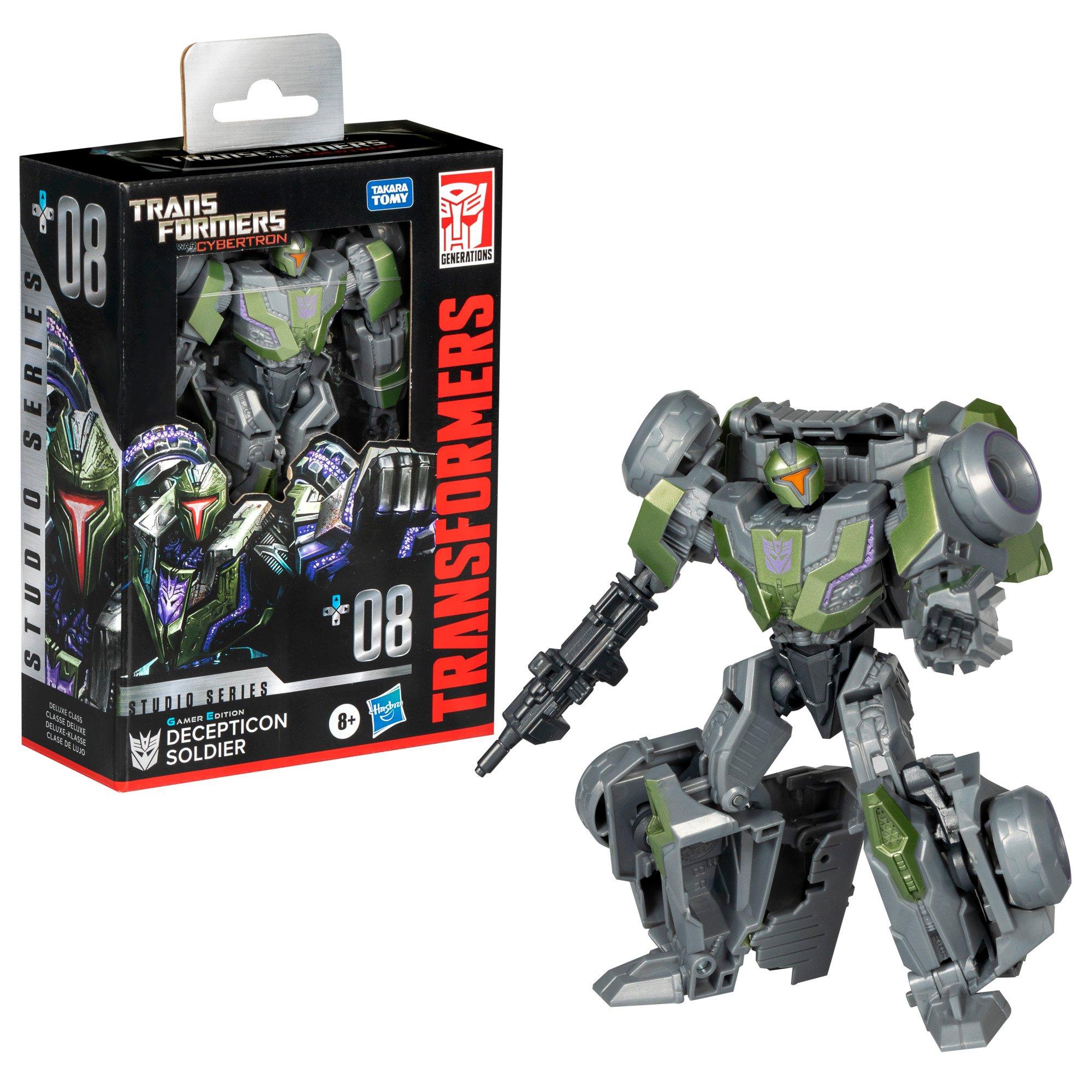 Hasbro Transformers Toys Studio Series Transformers: The Movie Game Edition Decepticon Soldier 4.5-in Action Figure