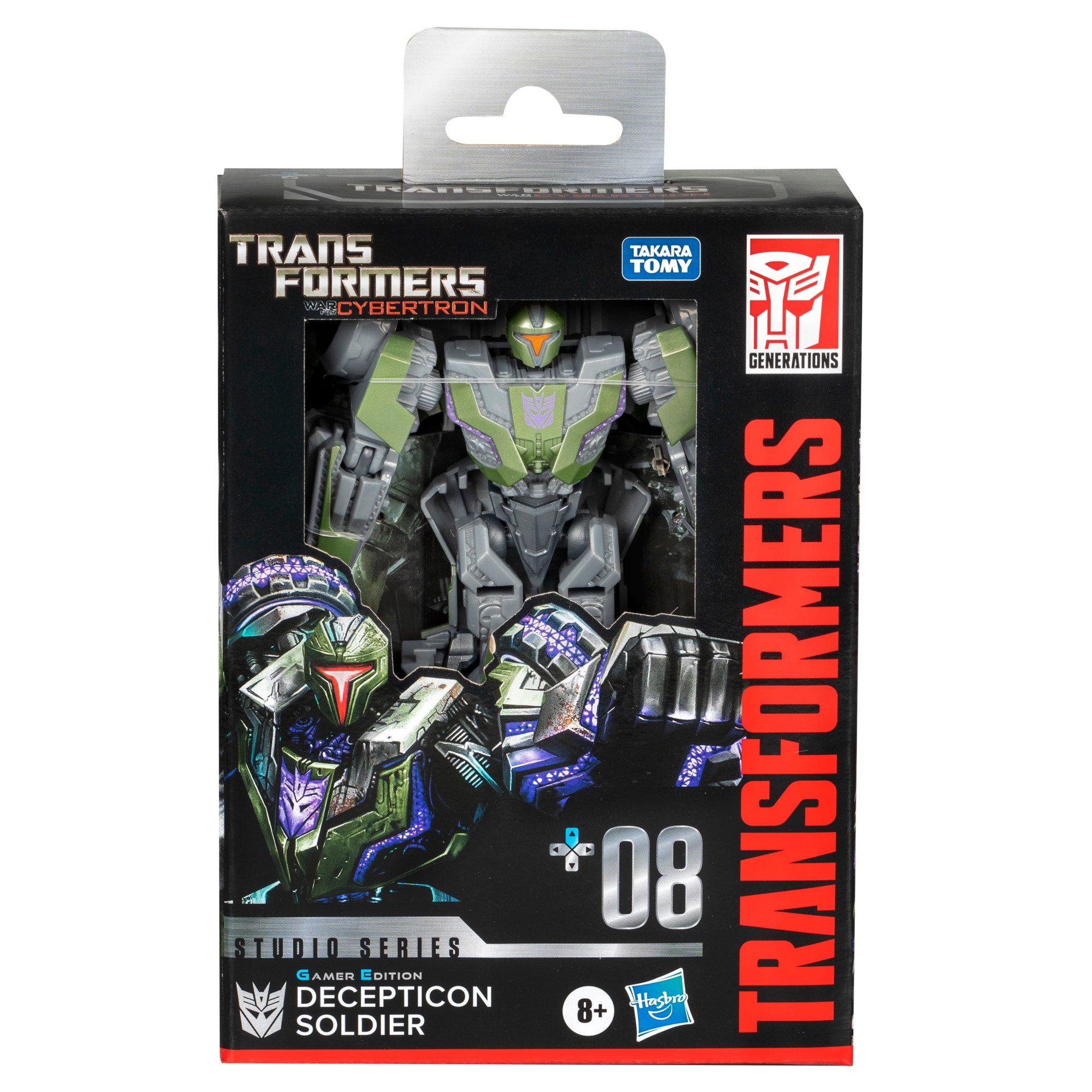 Hasbro Transformers Toys Studio Series Transformers: The Movie Game Edition Decepticon Soldier 4.5-in Action Figure