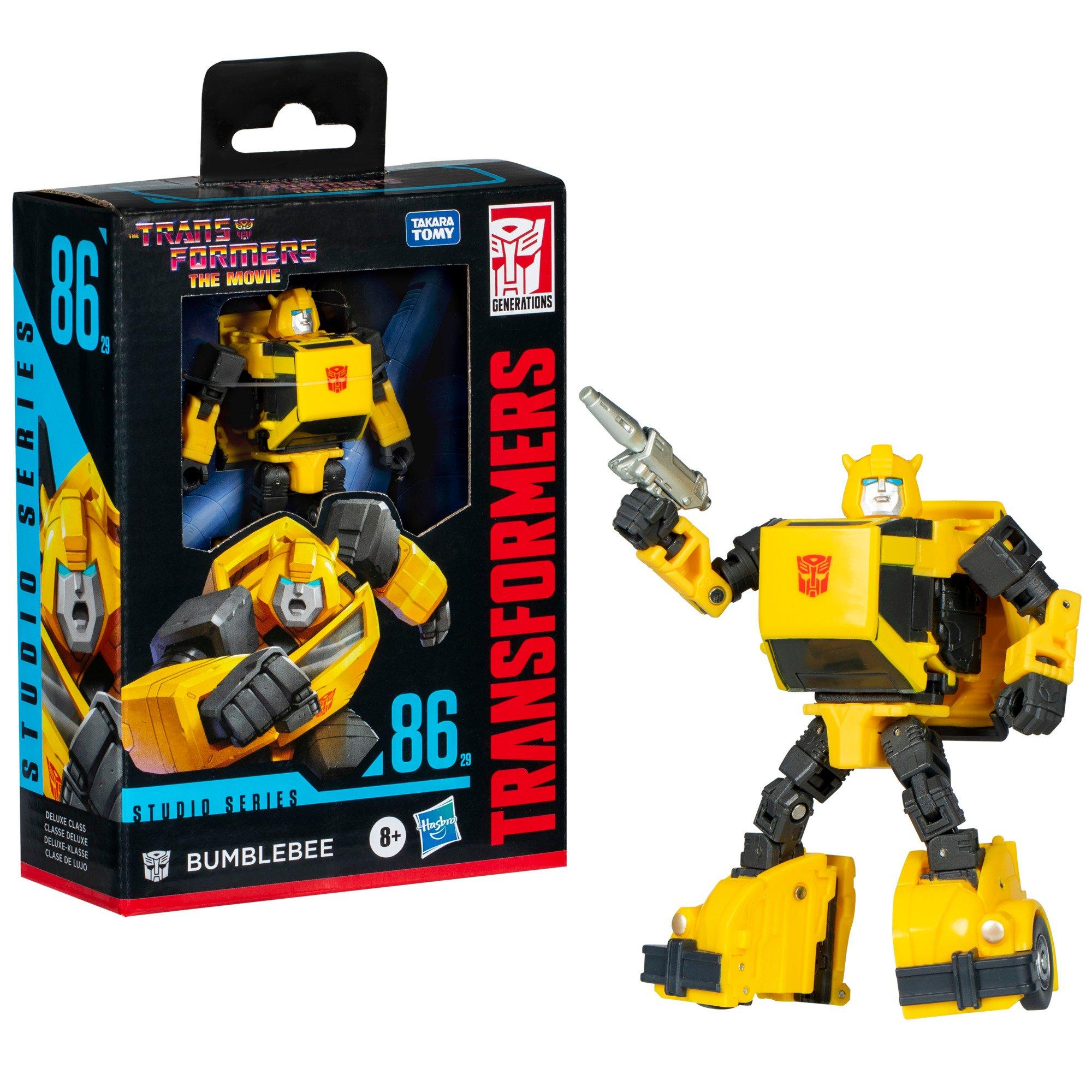 Hasbro Transformers Toys Studio Series Transformers: The Movie Bumblebee 4.5-in Action Figure