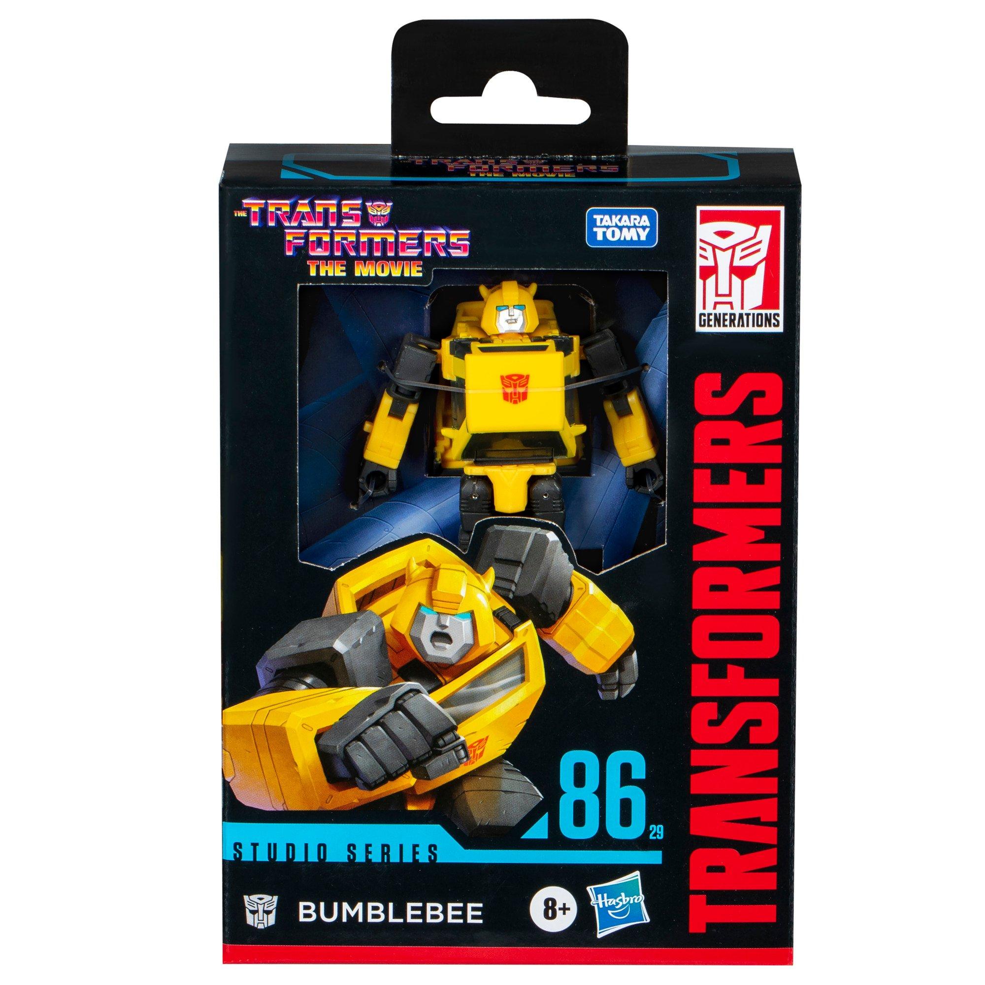 Hasbro Transformers Toys Studio Series Transformers: The Movie Bumblebee 4.5-in Action Figure