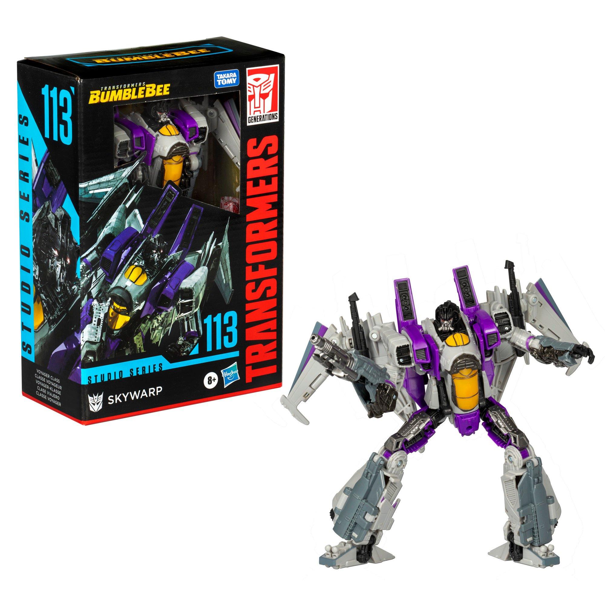 Hasbro Transformers Toys Studio Series Transformers: The Movie Bumblebee Skywarp 6.5-in Action Figure