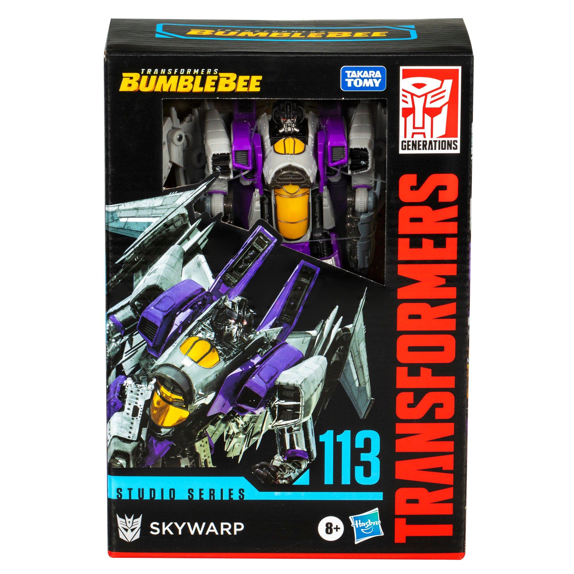 Hasbro Transformers Toys Studio Series Transformers: The Movie Bumblebee Skywarp 6.5-in Action Figure