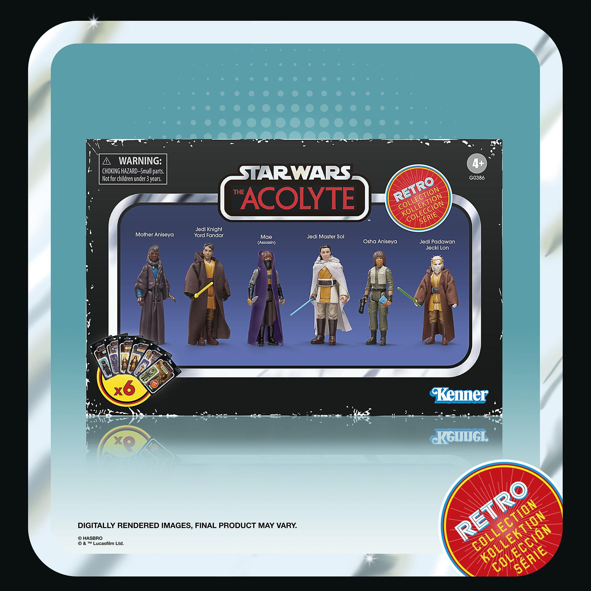 スターウォーズ レトロコレクション アコライト フィギュア6体セット スターウォーズ レトロコレクション アコライト ボックスセット