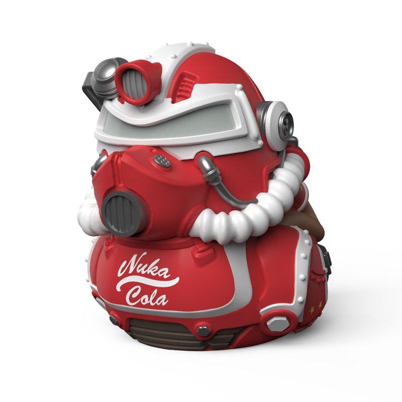 Tubbz Fallout Nuka Cola T-51 Armor 3.54-in Rubber Duck Figure Boxed Tubbz Edition