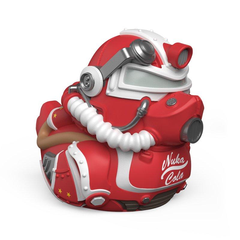 Tubbz Fallout Nuka Cola T-51 Armor 3.54-in Rubber Duck Figure Boxed Tubbz Edition