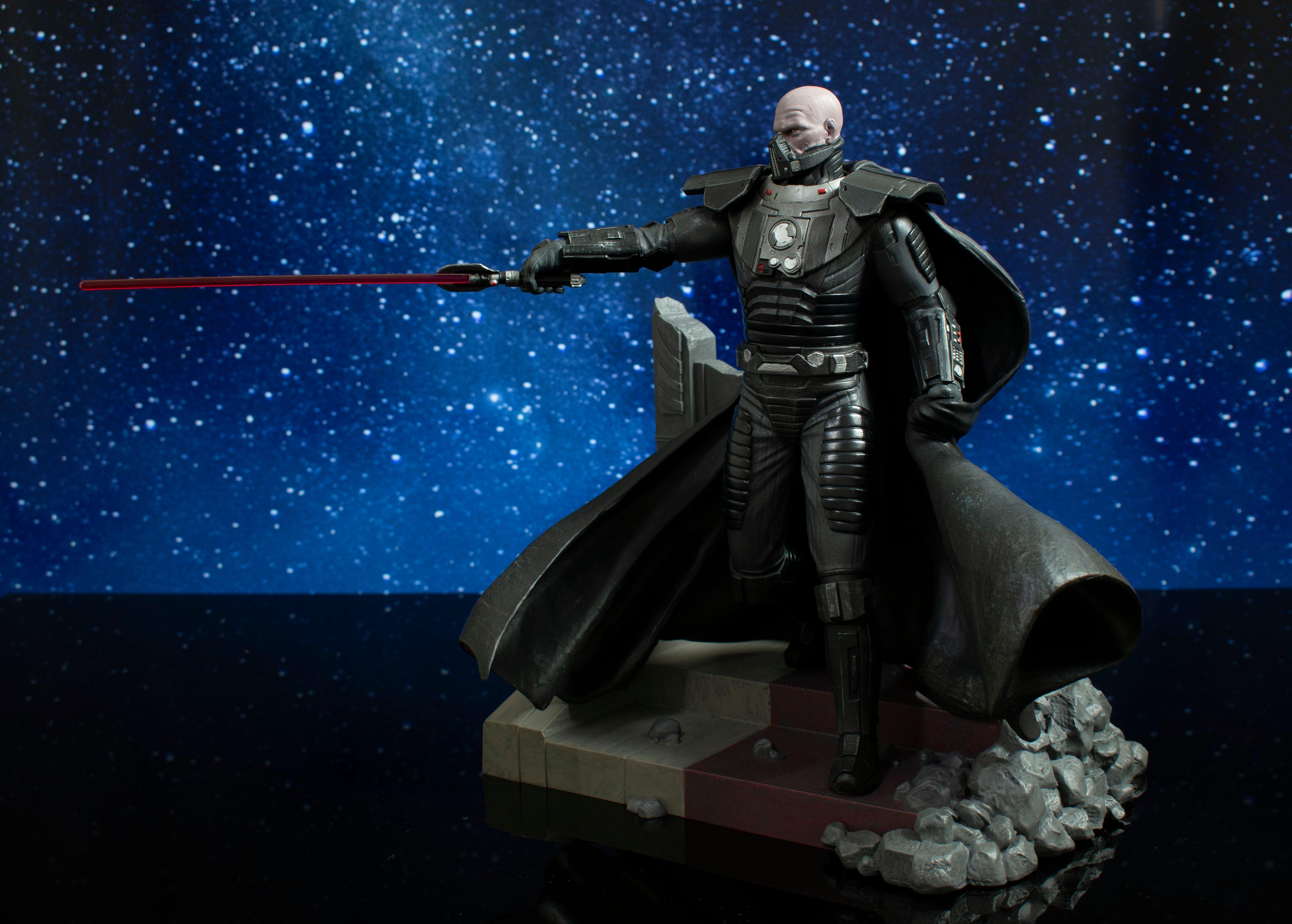 SHIPS SAME DAY Star Wars The Old hot Republic Darth Malgus Statue 9