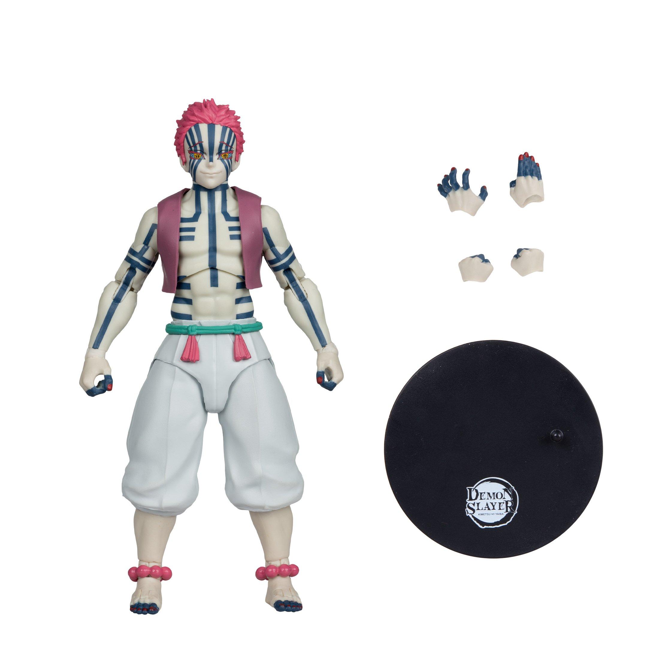 McFarlane Toys Demon Slayer: Kimetsu no Yaiba Akaza 7-in Action Figure
