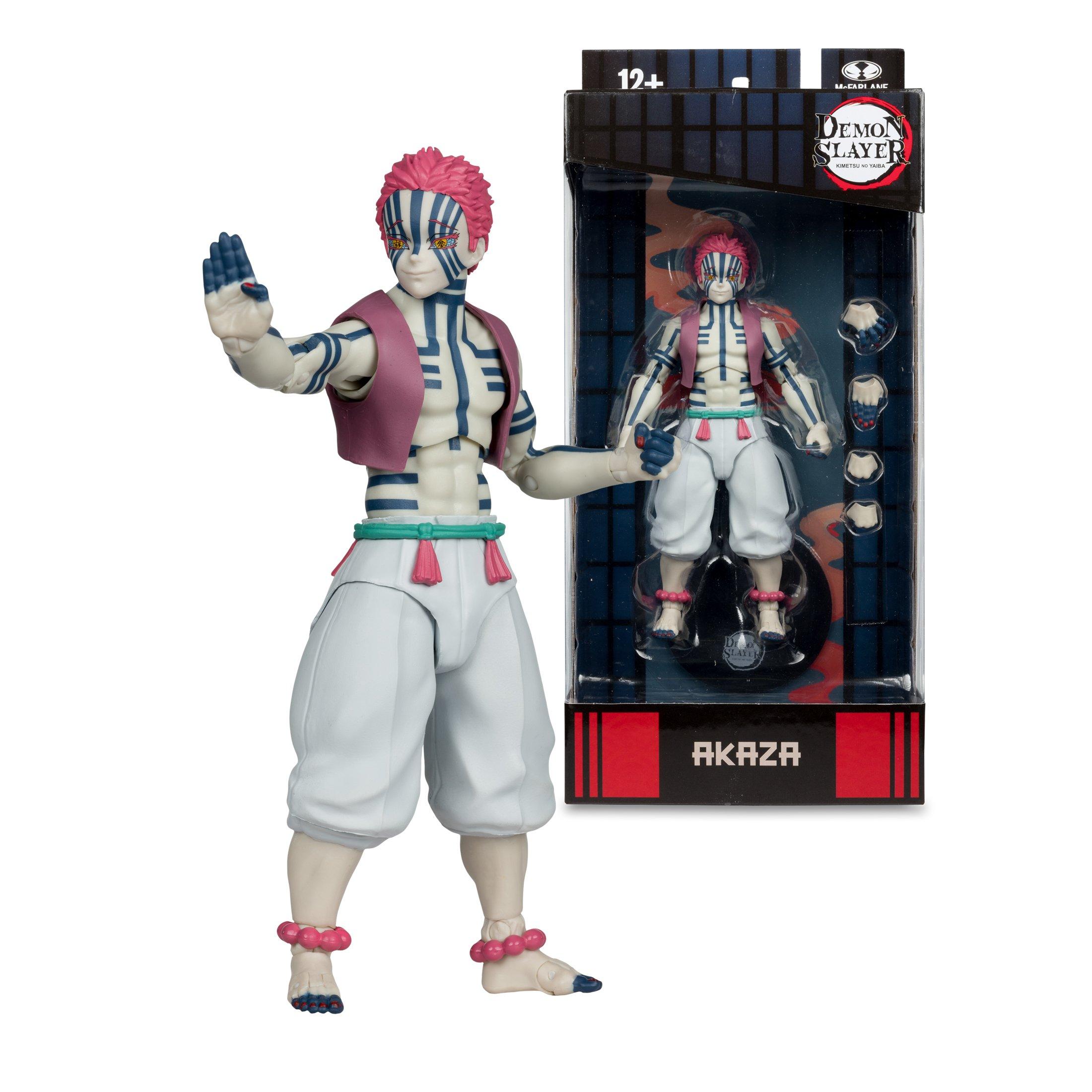 McFarlane Toys Demon Slayer: Kimetsu no Yaiba Akaza 7-in Action Figure