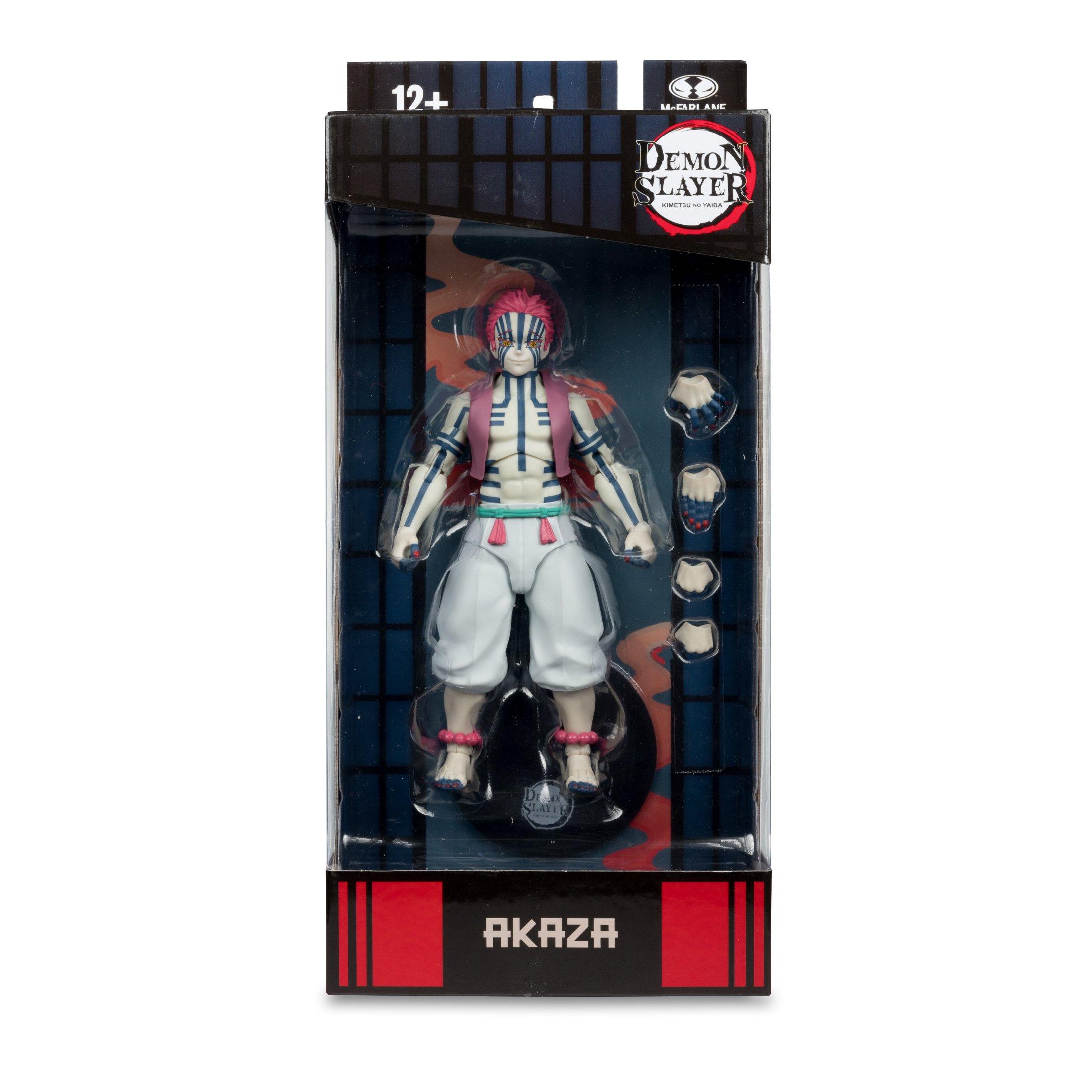 McFarlane Toys Demon Slayer: Kimetsu no Yaiba Akaza 7-in Action Figure