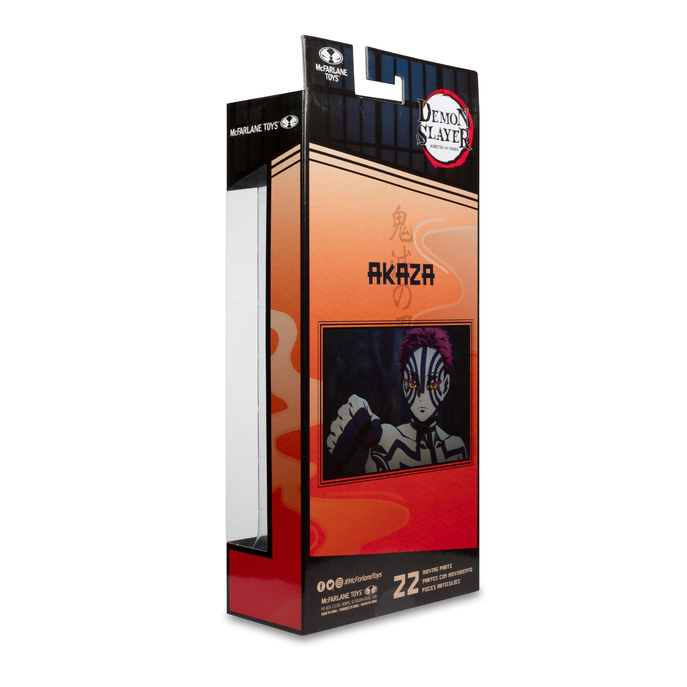 McFarlane Toys Demon Slayer: Kimetsu no Yaiba Akaza 7-in Action Figure