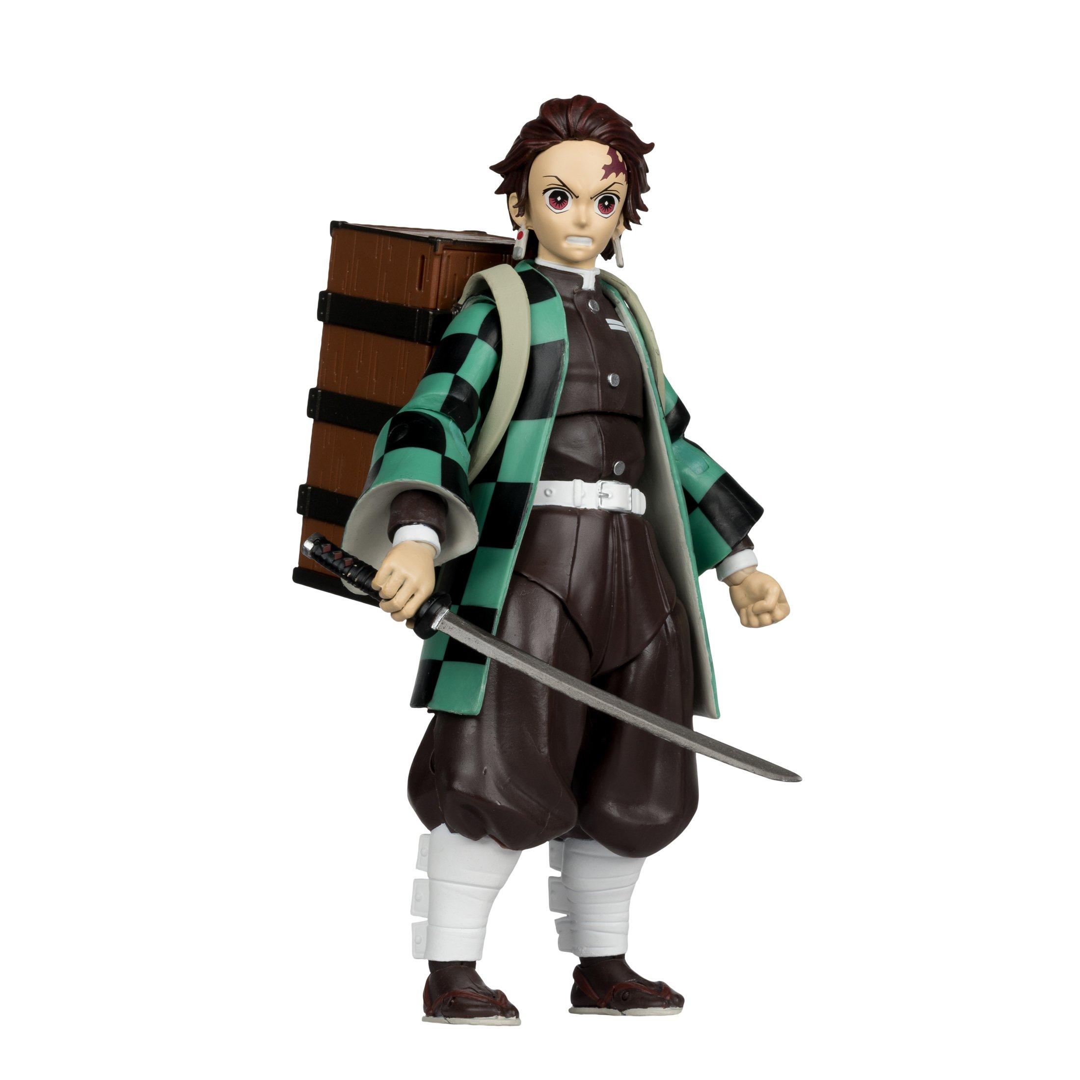 McFarlane Toys Demon Slayer: Kimetsu no Yaiba Tanjiro Kamado (with Nezuko Box) 7-in Action Figure