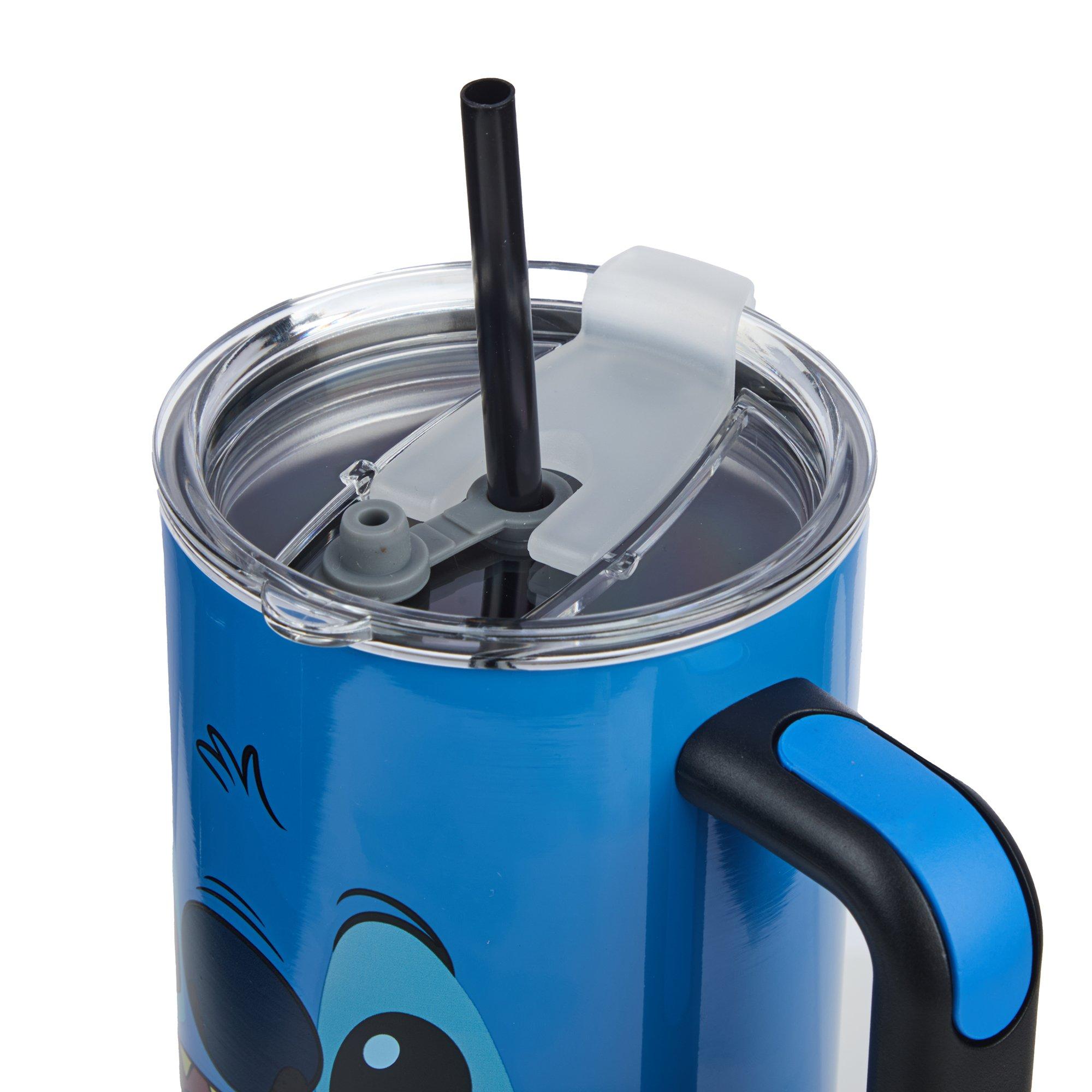 Lilo and Stitch - Stitch Big Face 40oz Stainless Steel Tumbler with Handle