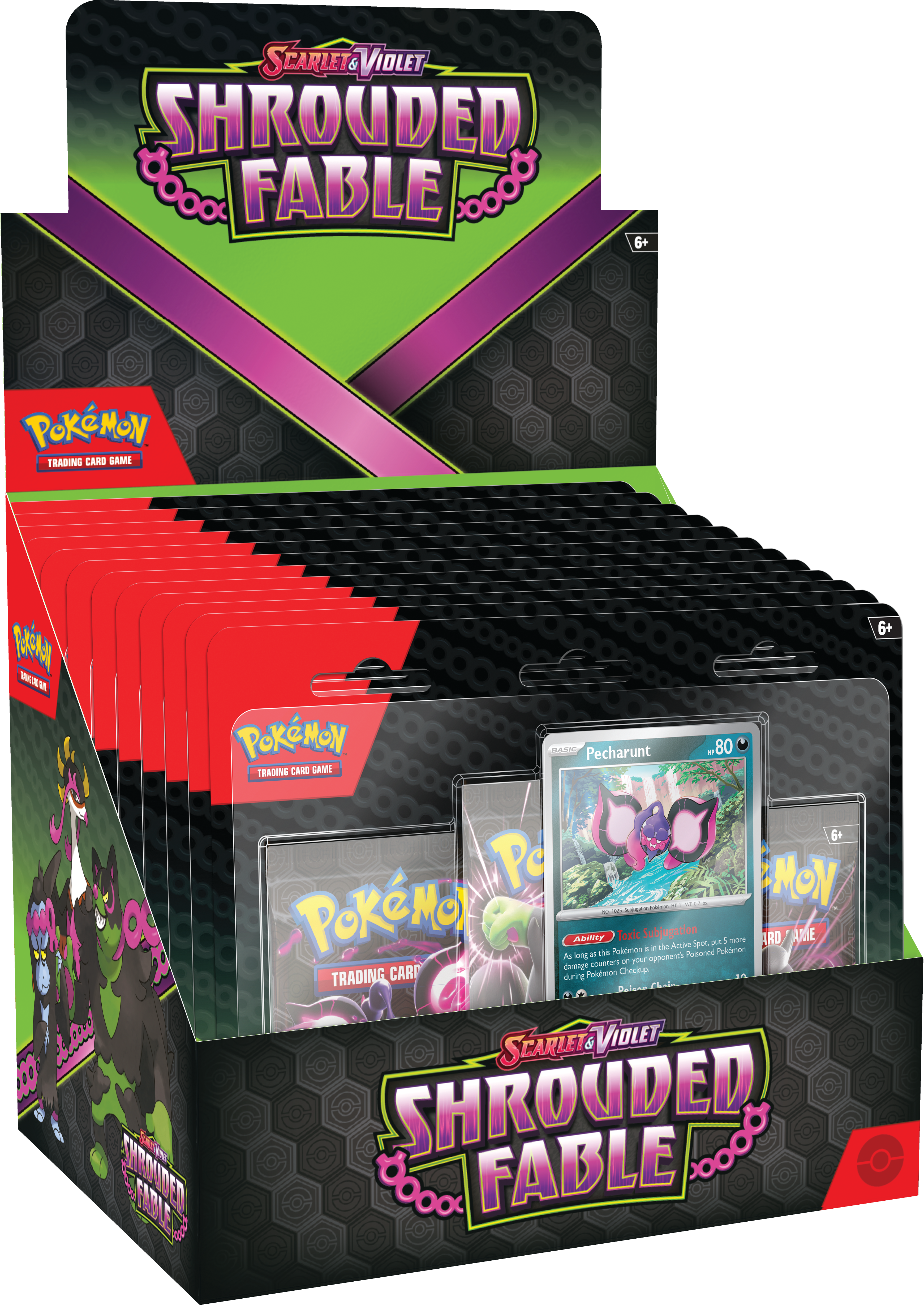 Pokemon Trading Card Game: Scarlet and Violet Shrouded Fable 3-Pack Booster Blister