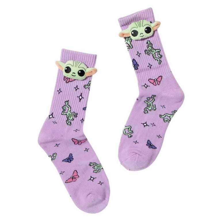 Star Wars: The Mandolorian Grogu Plush Socks 1-Pack