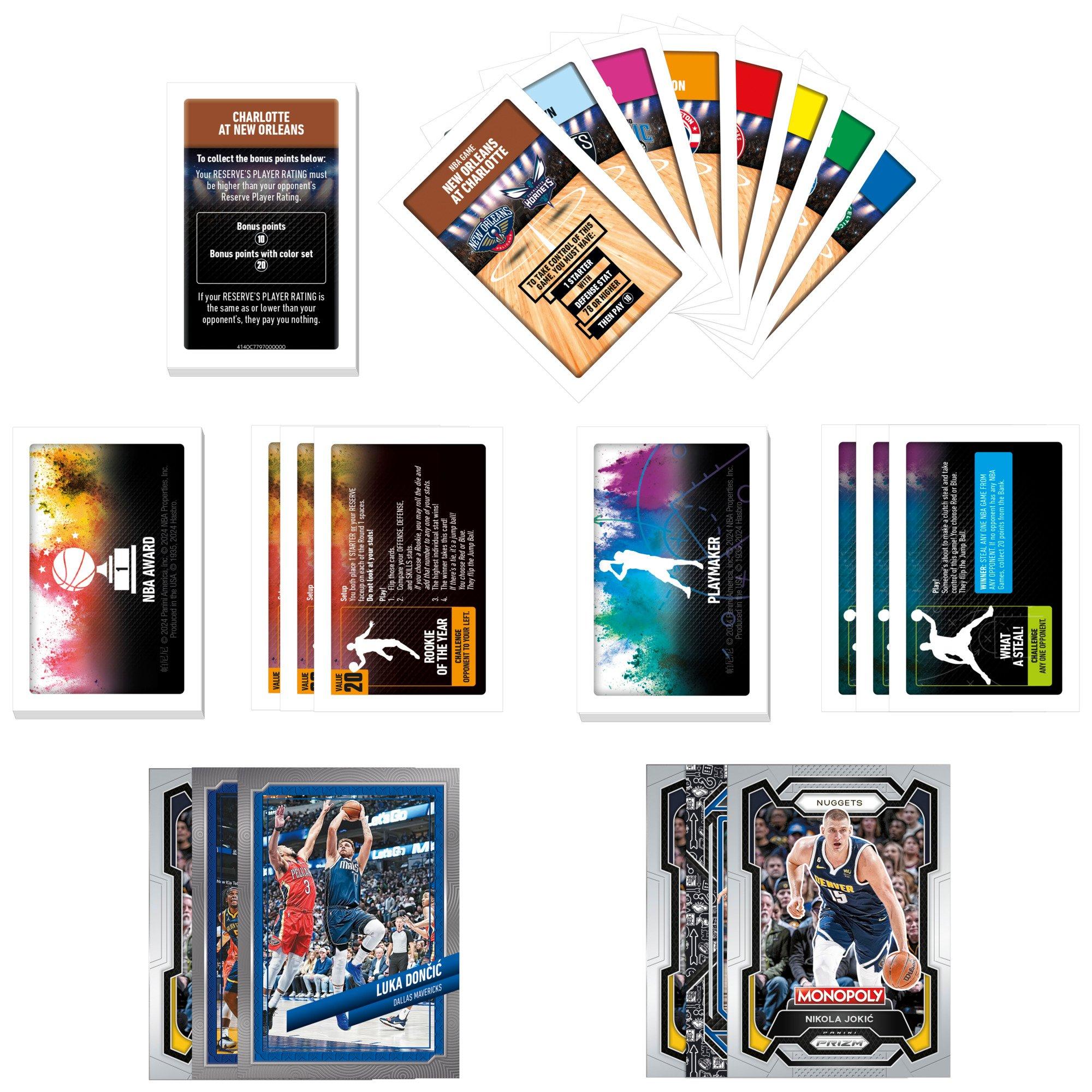 Monopoly Prizm: NBA 2nd Edition Board Game