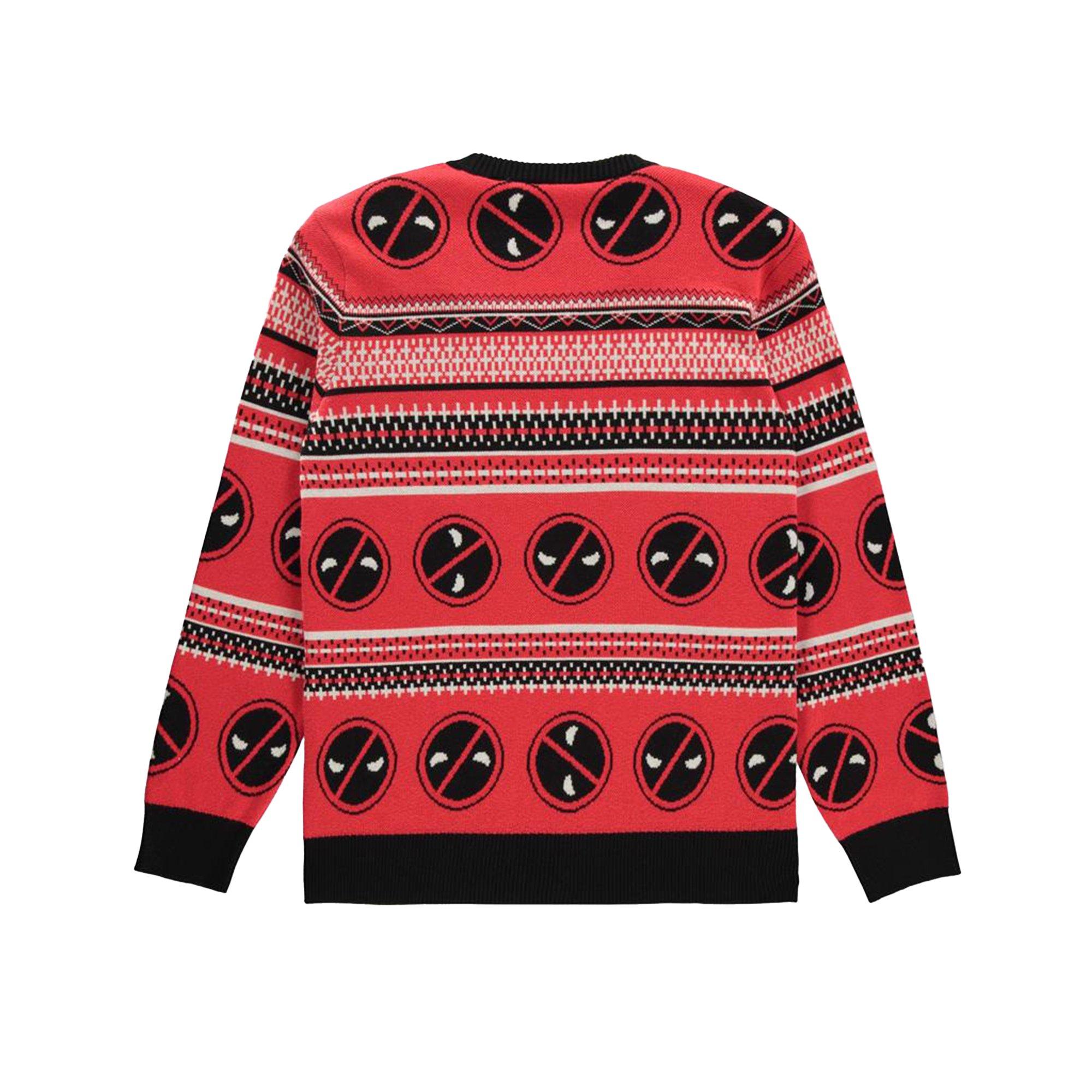 Geeknet Marvel Deadpool Holiday Sweater GameStop Exclusive GameStop