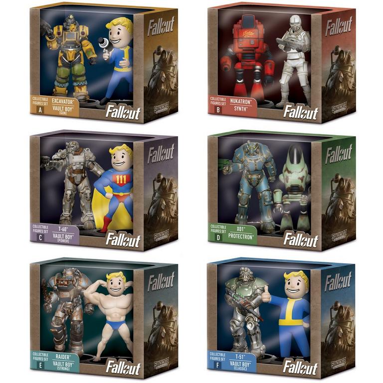 Fallout (Build-A-Figure -Deathclaw) Collectible Figures Set 12