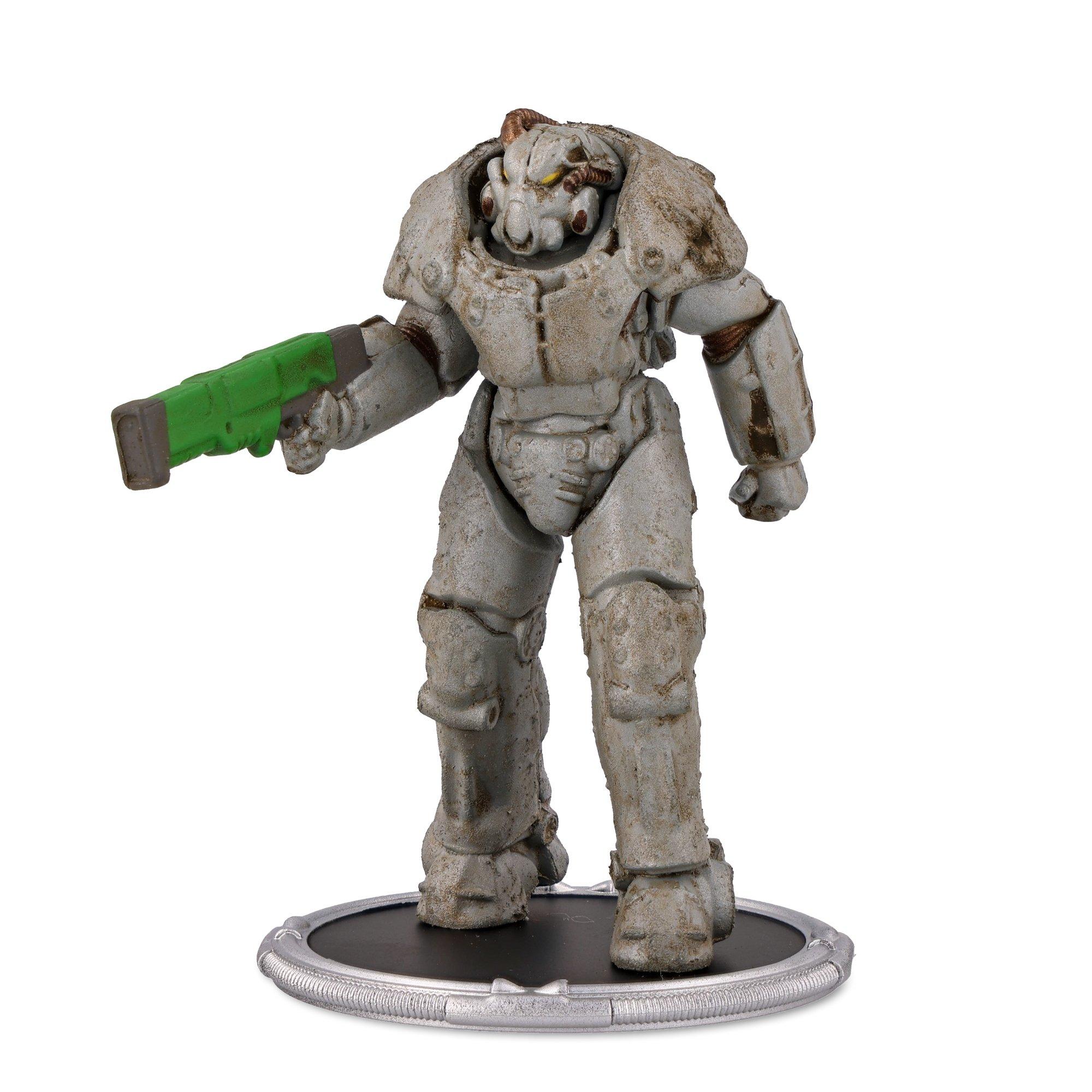 Fallout X01 and Protectron Build A Figure Deathclaw 3 in Action Figure Set GameStop