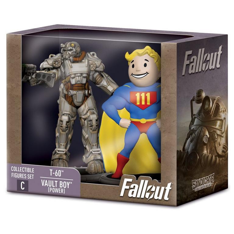 Fallout T-60 and Vault Boy (Power) (Build-A-Figure