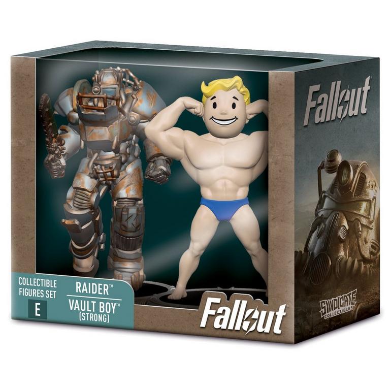 Fallout Raider and Vault Boy (Strong) (Build-A-Figure -Deathclaw