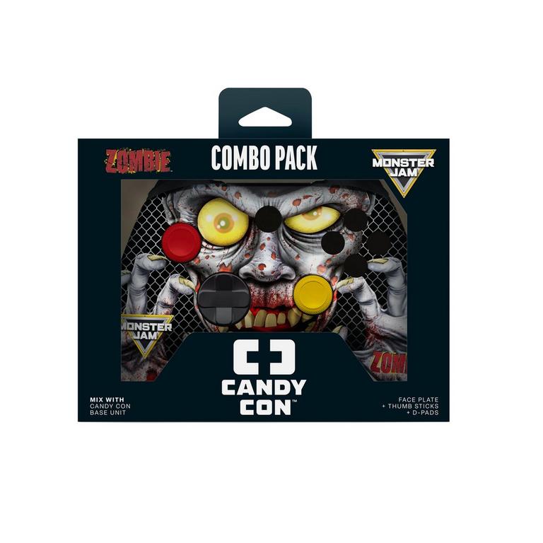 CANDY CON Monster Jam Zombie Combo Pack Licensed Controller Kit GameStop Exclusive