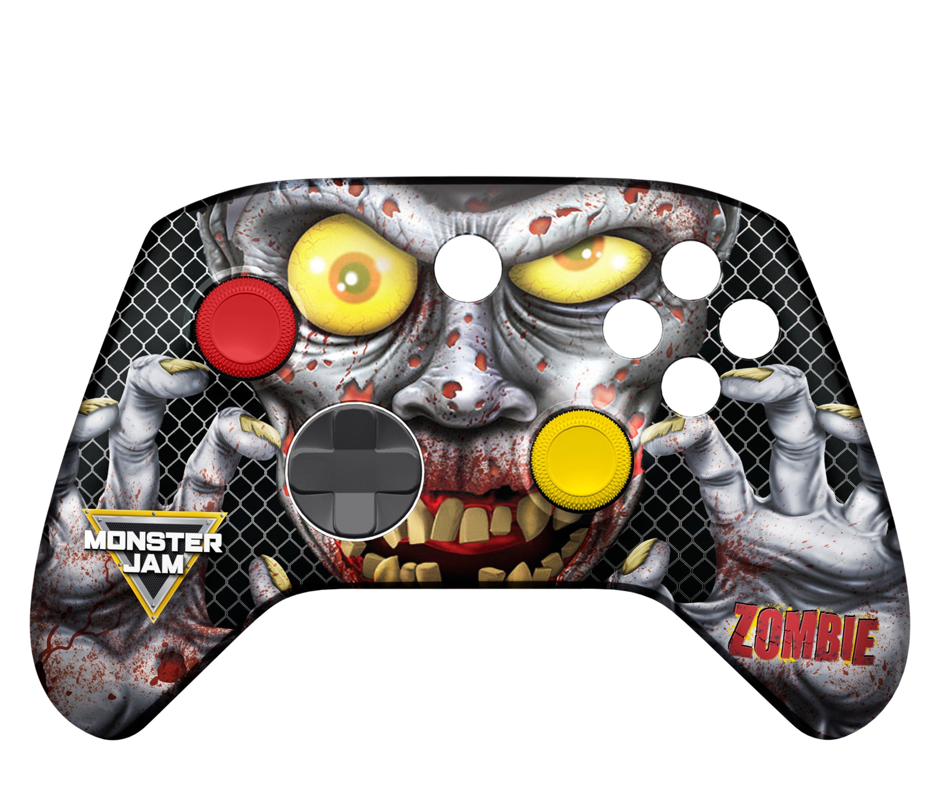 CANDY CON Monster Jam Combo Pack Licensed Controller Kit GameStop Exclusive Zombie