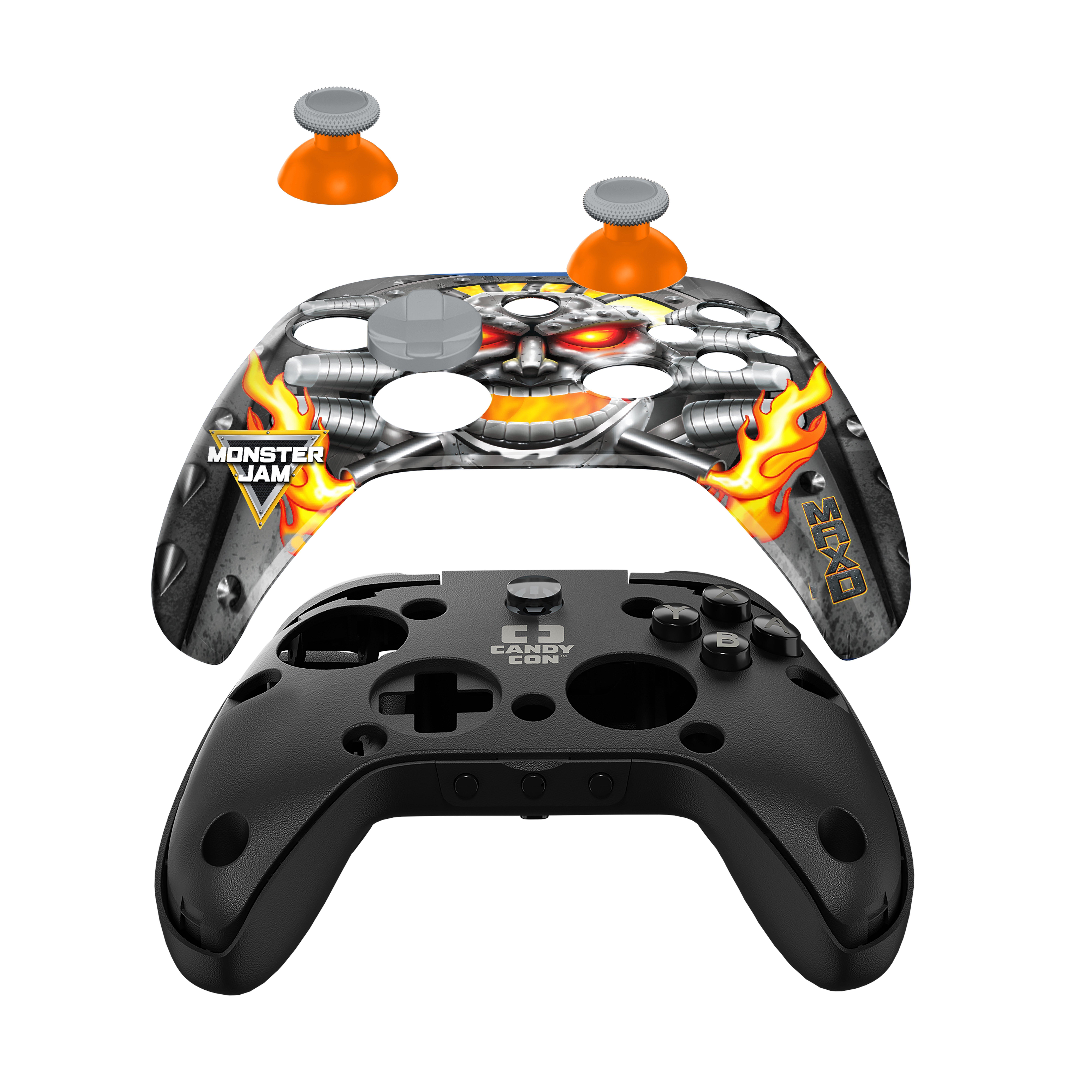 CANDY CON Monster Jam Combo Pack Licensed Controller Kit GameStop Exclusive Max-D