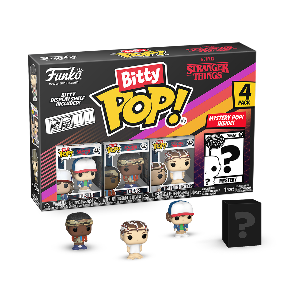 Funko Bitty POP! Stranger Things Vinyl Figure Set 4-Pack
